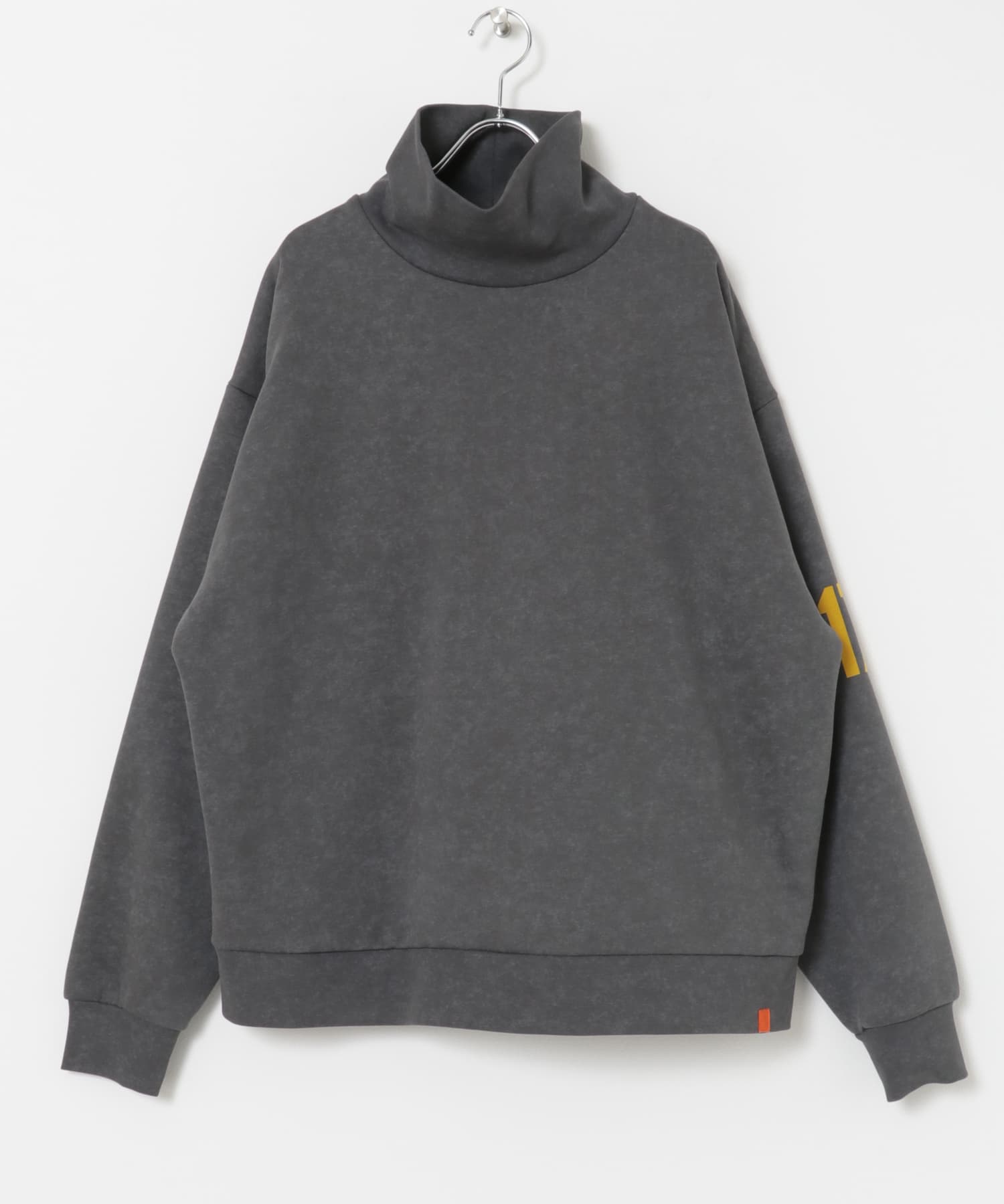 TONY　LA turtle neck fleece SWEAT GRY M