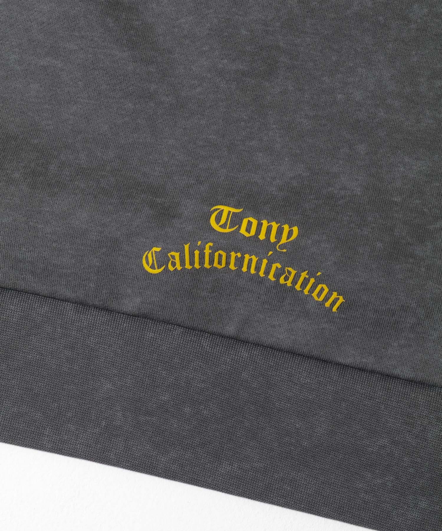TONY　LA turtle neck fleece SWEAT GRY M