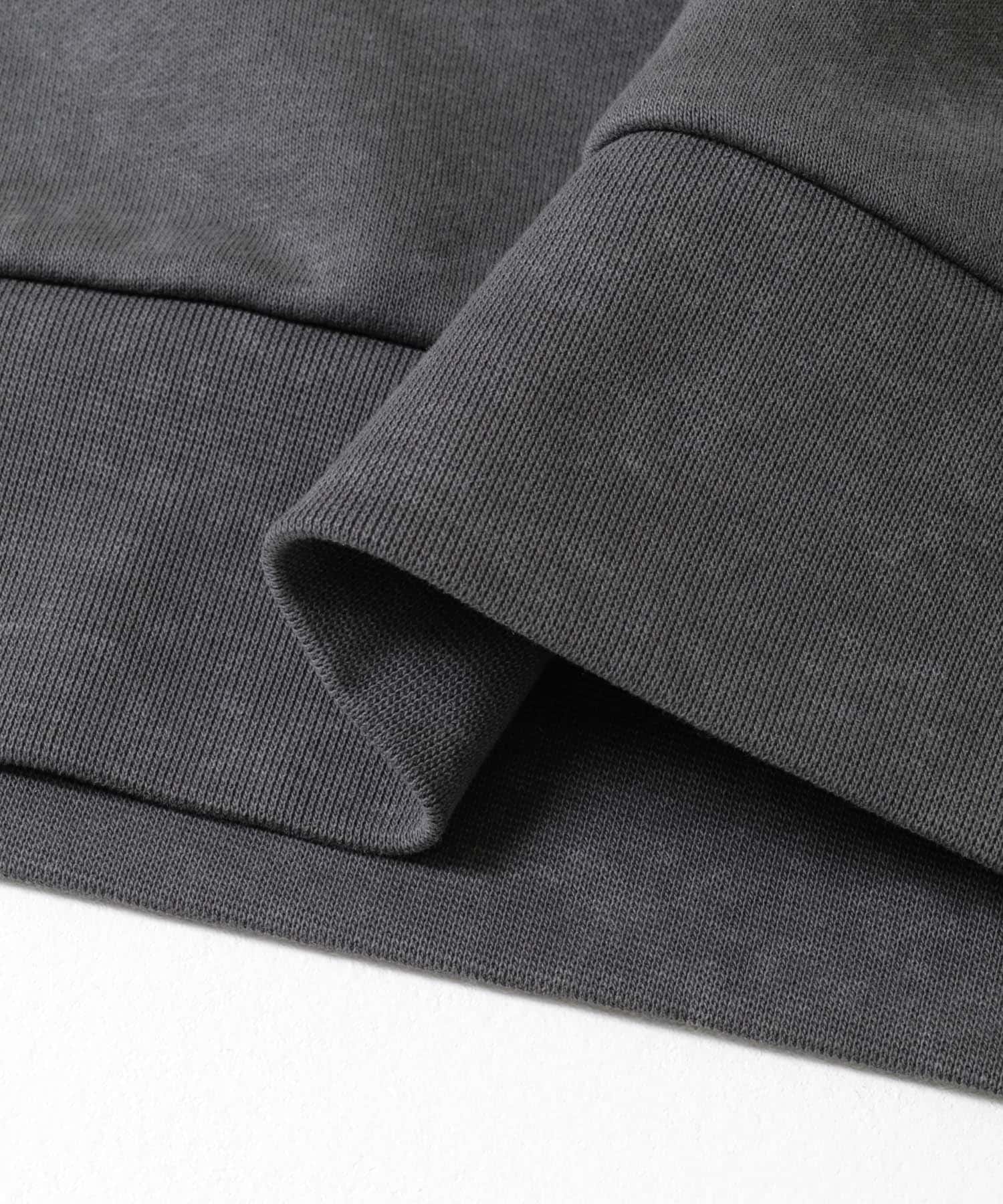 TONY　LA turtle neck fleece SWEAT GRY M