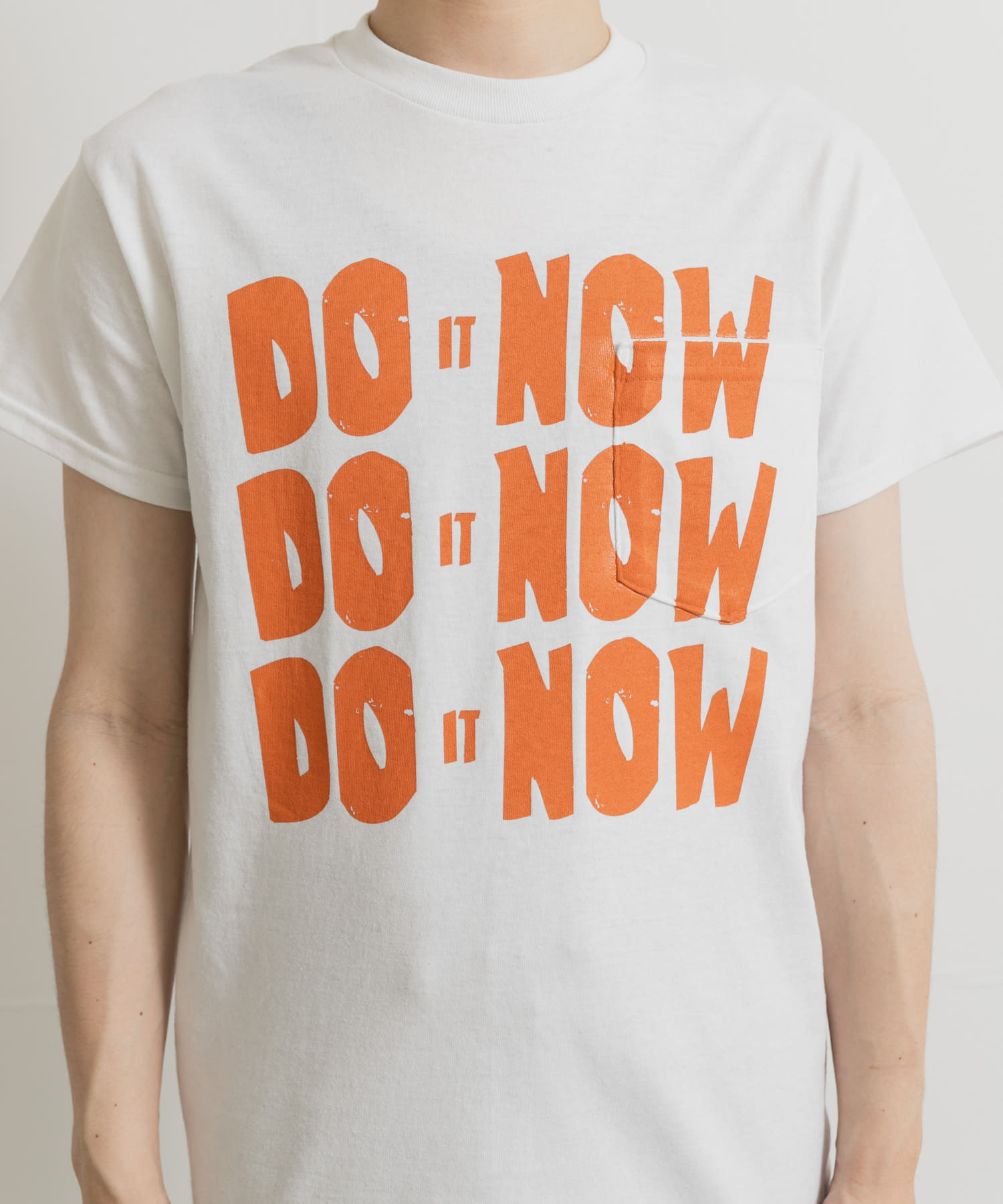 TONY　IMAYARE POCKET T-SHIRTS WHT M