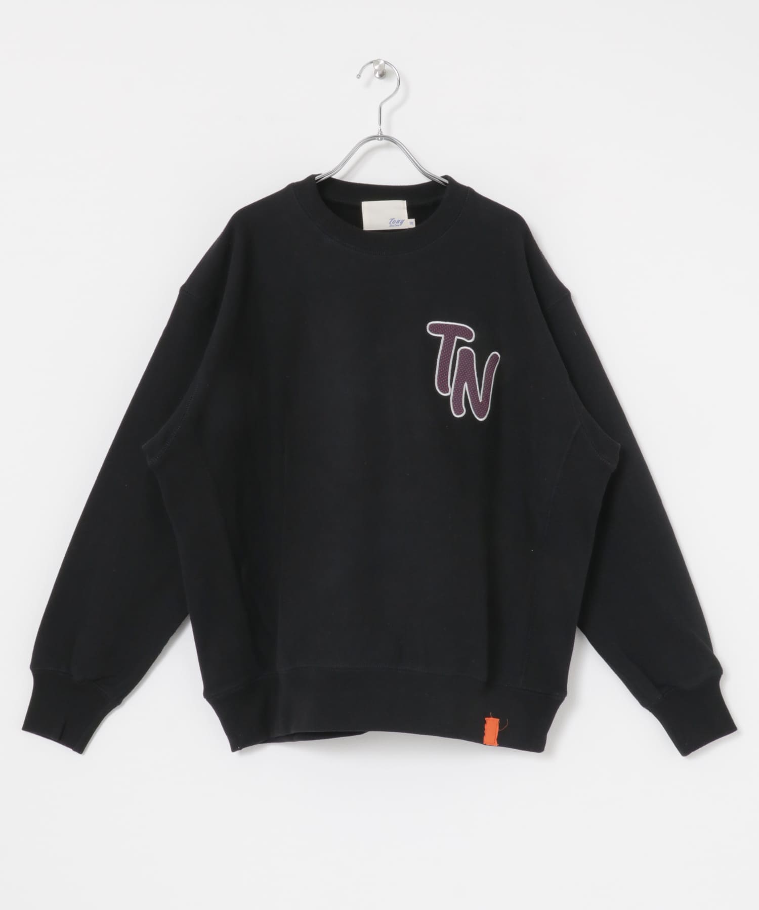 TONY　TN17 SWEAT Black1 M