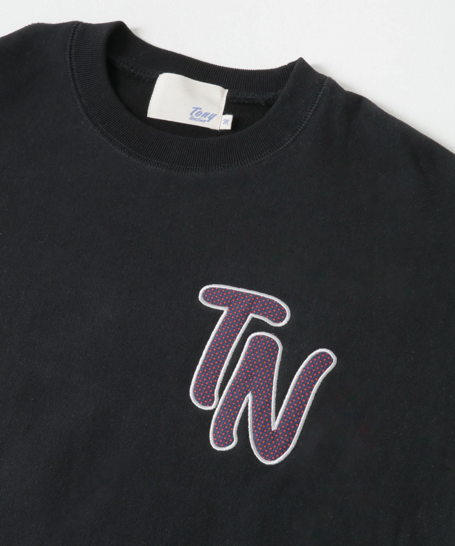 TONY　TN17 SWEAT Black1 M