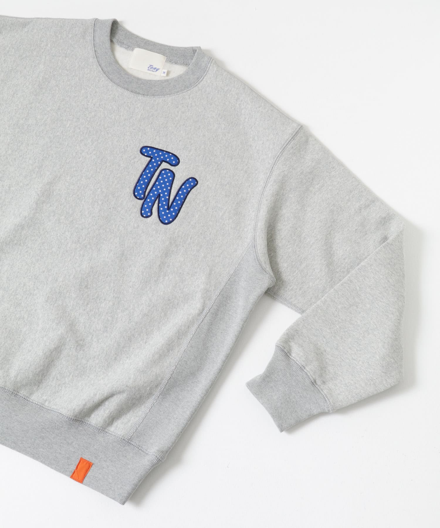 TONY　TN17 SWEAT H.Gray1 M