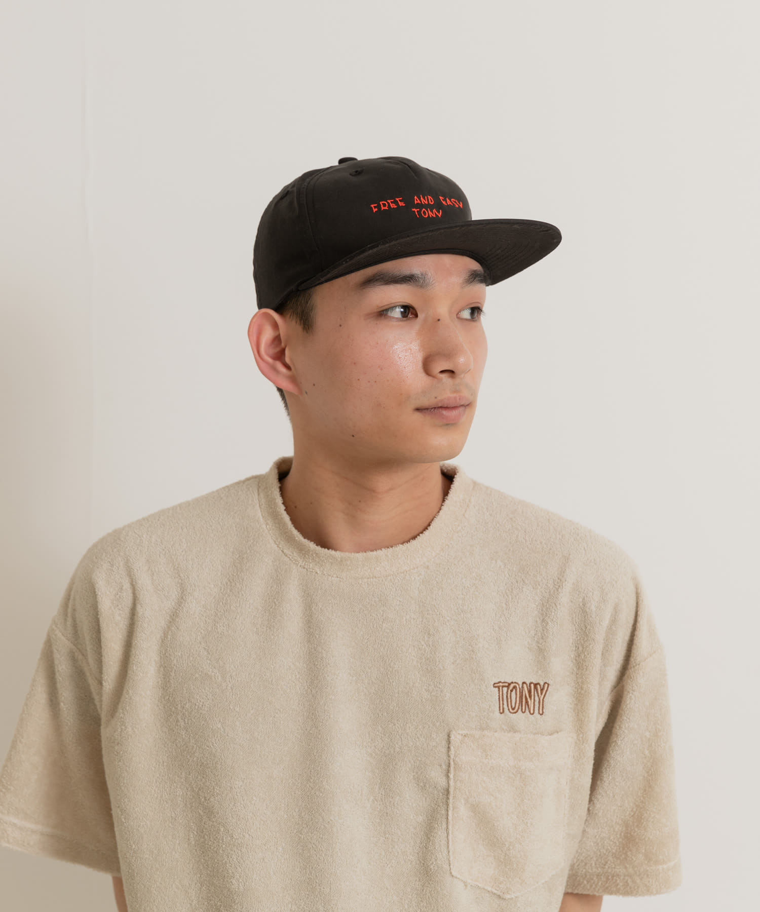 TONY　F&E CAP BLK one