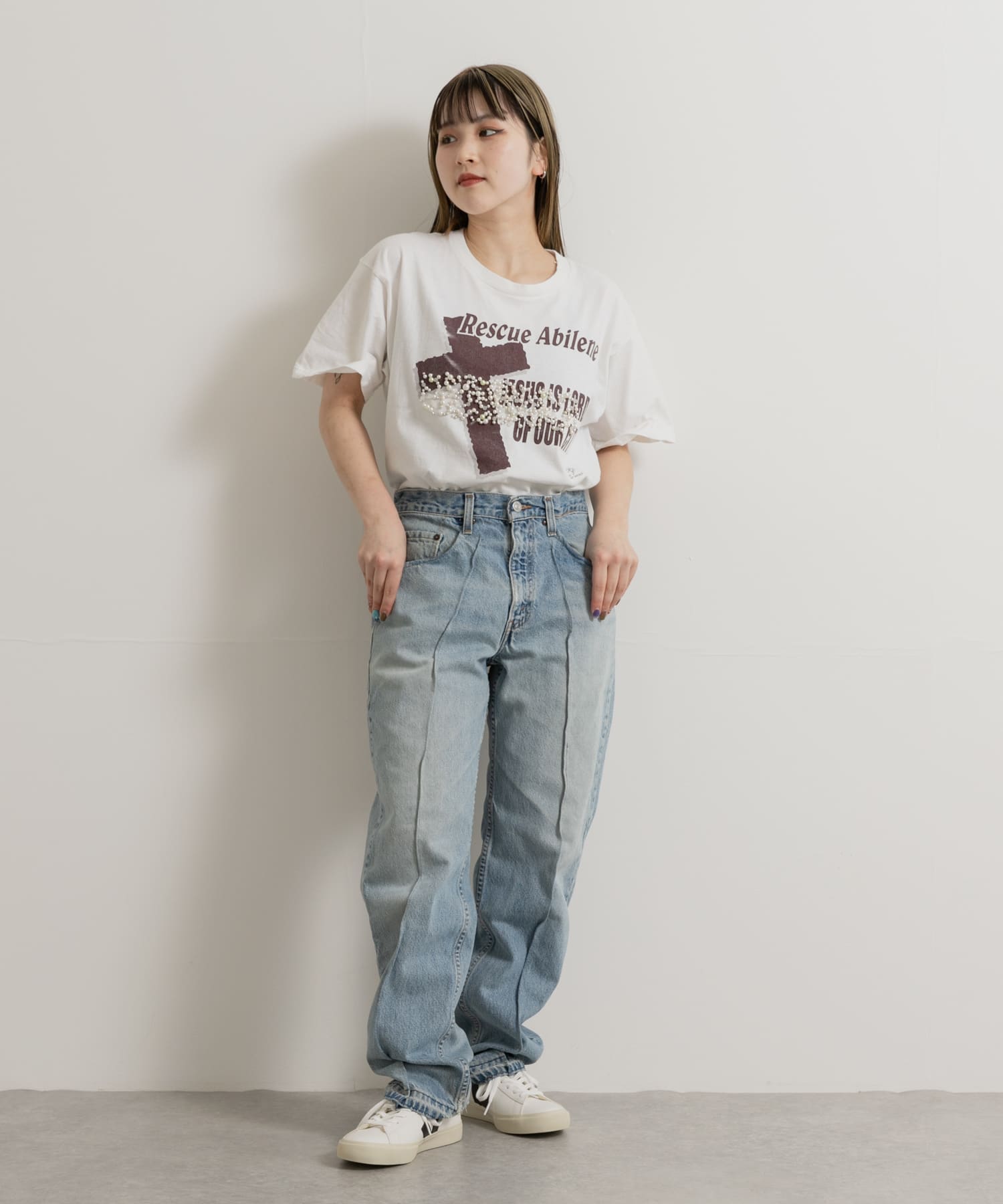 身長：156cm サイズ：M