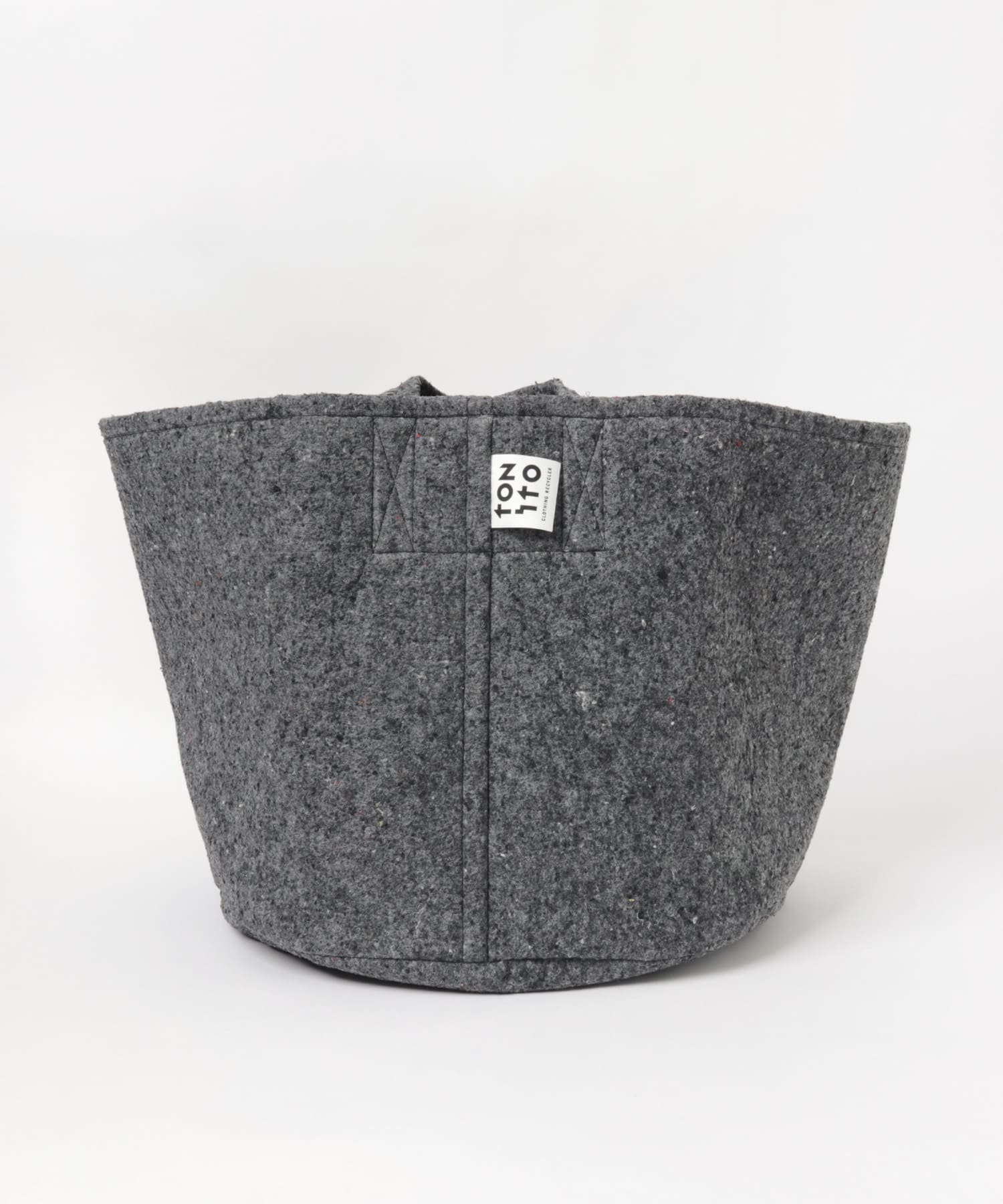 TONITO　FELT POT TOTE XL 3CHACOAL FREE