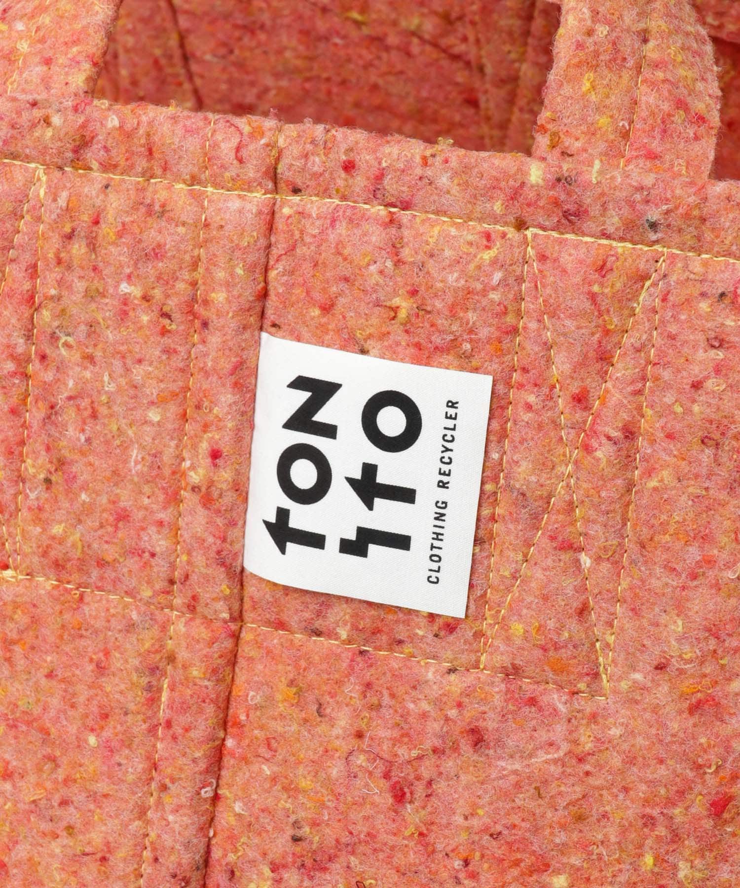 TONITO　FELT POT TOTE XL 1ORANGE FREE