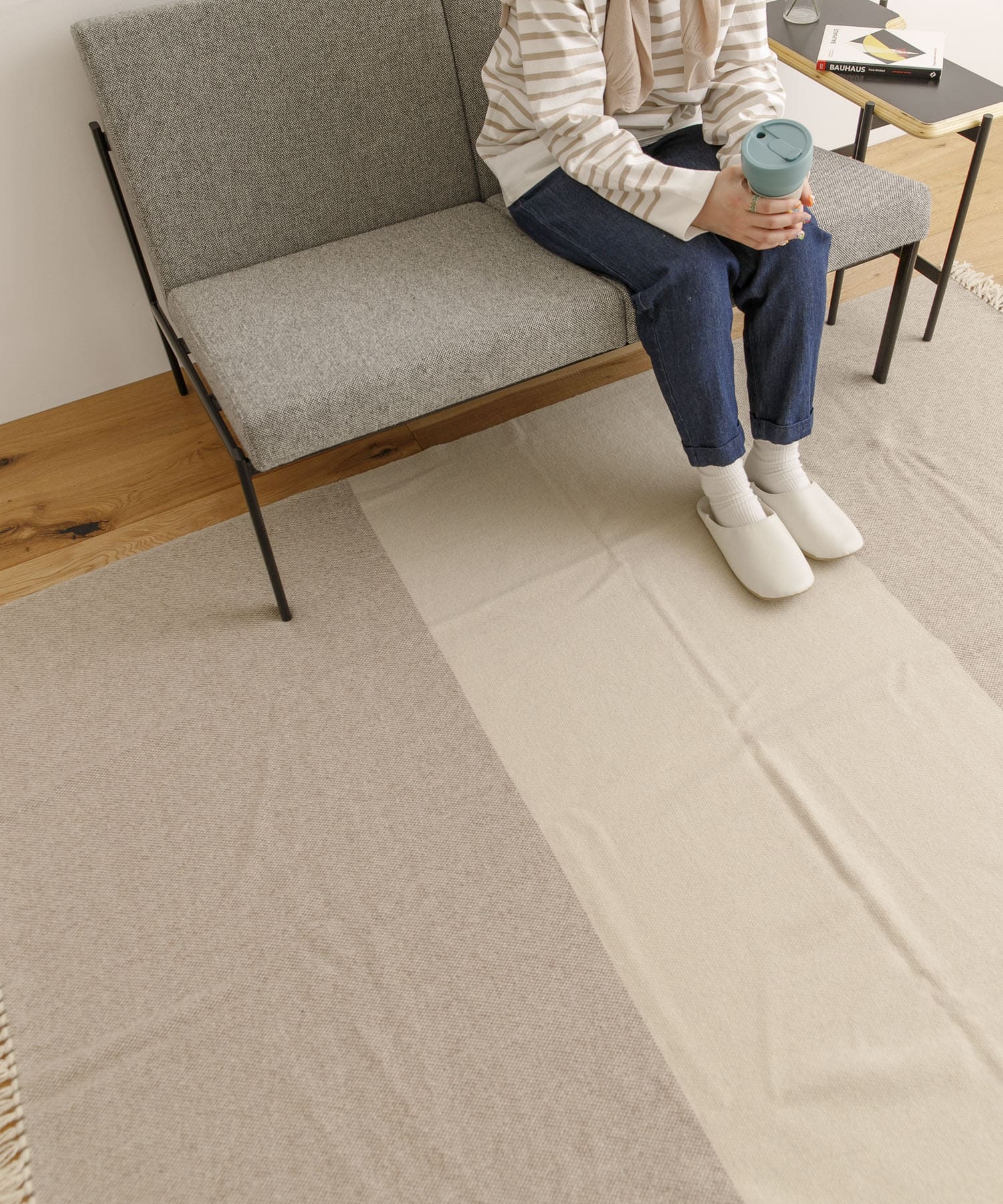 TONITO　145×200 BLANKET RUG 02BR×NT FREE