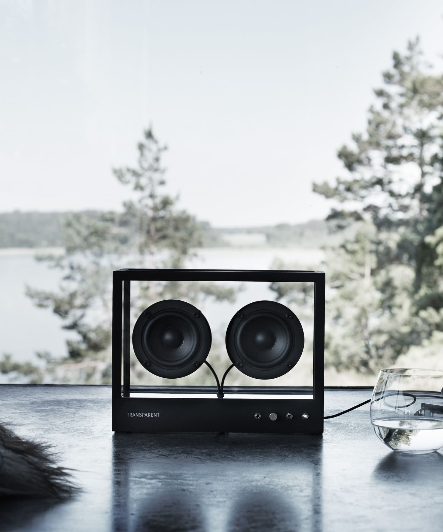 TRANSPARENT SOUND　SMALL TRANSPARENT SPEAKER BLACK FREE
