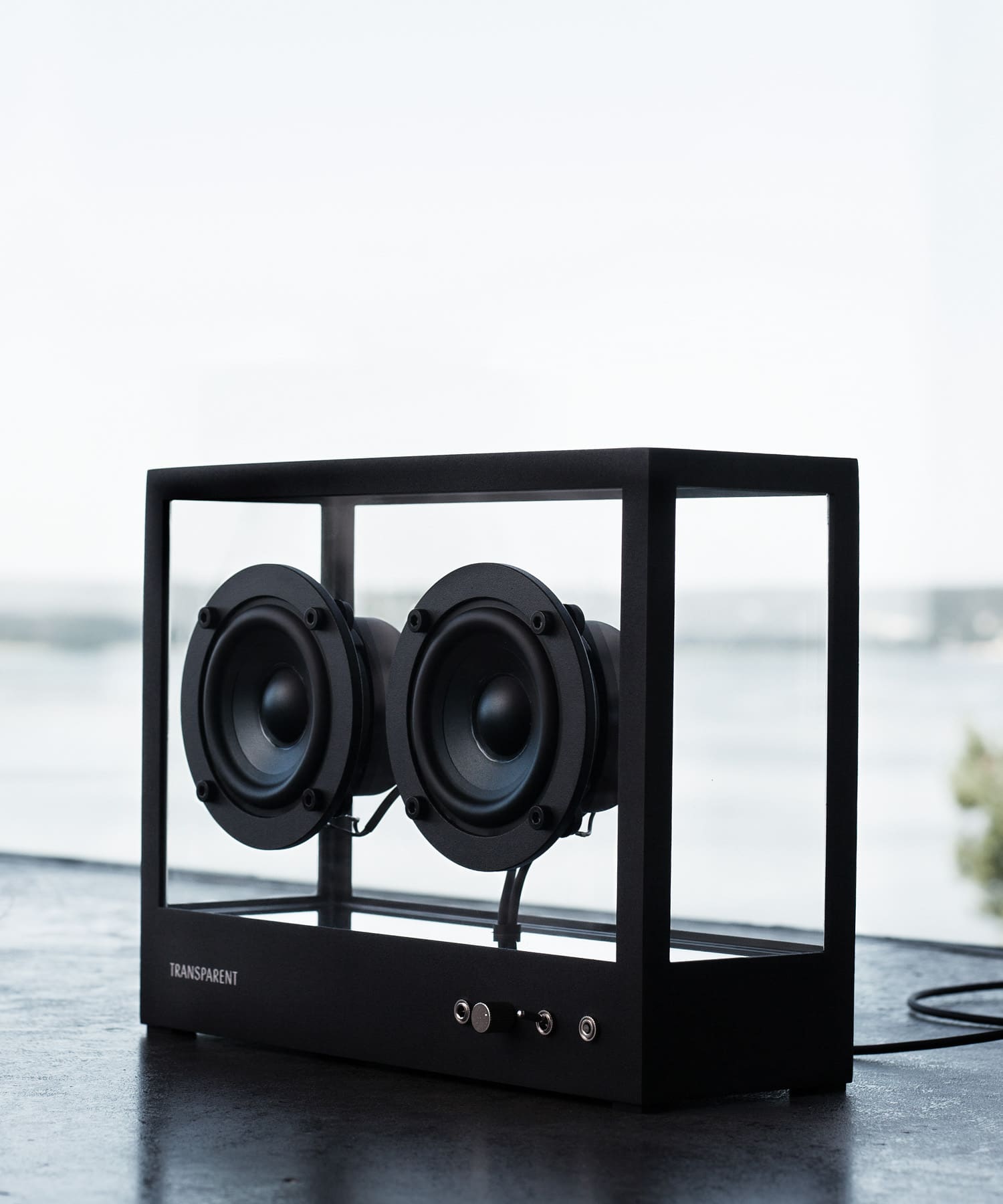 TRANSPARENT SOUND　SMALL TRANSPARENT SPEAKER BLACK FREE