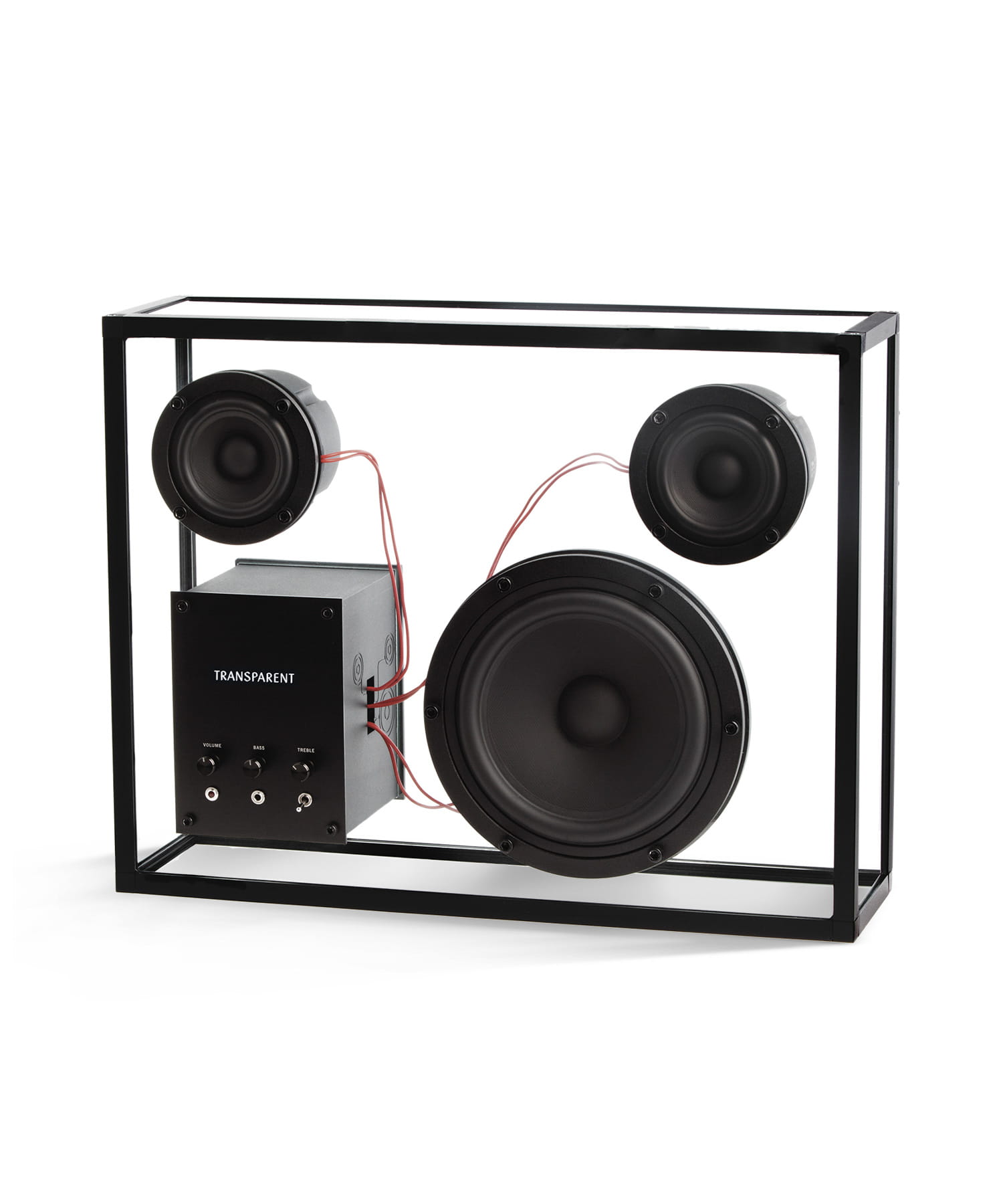 TRANSPARENT SOUND　TRANSPARENT SPEAKER BLK/RED FREE