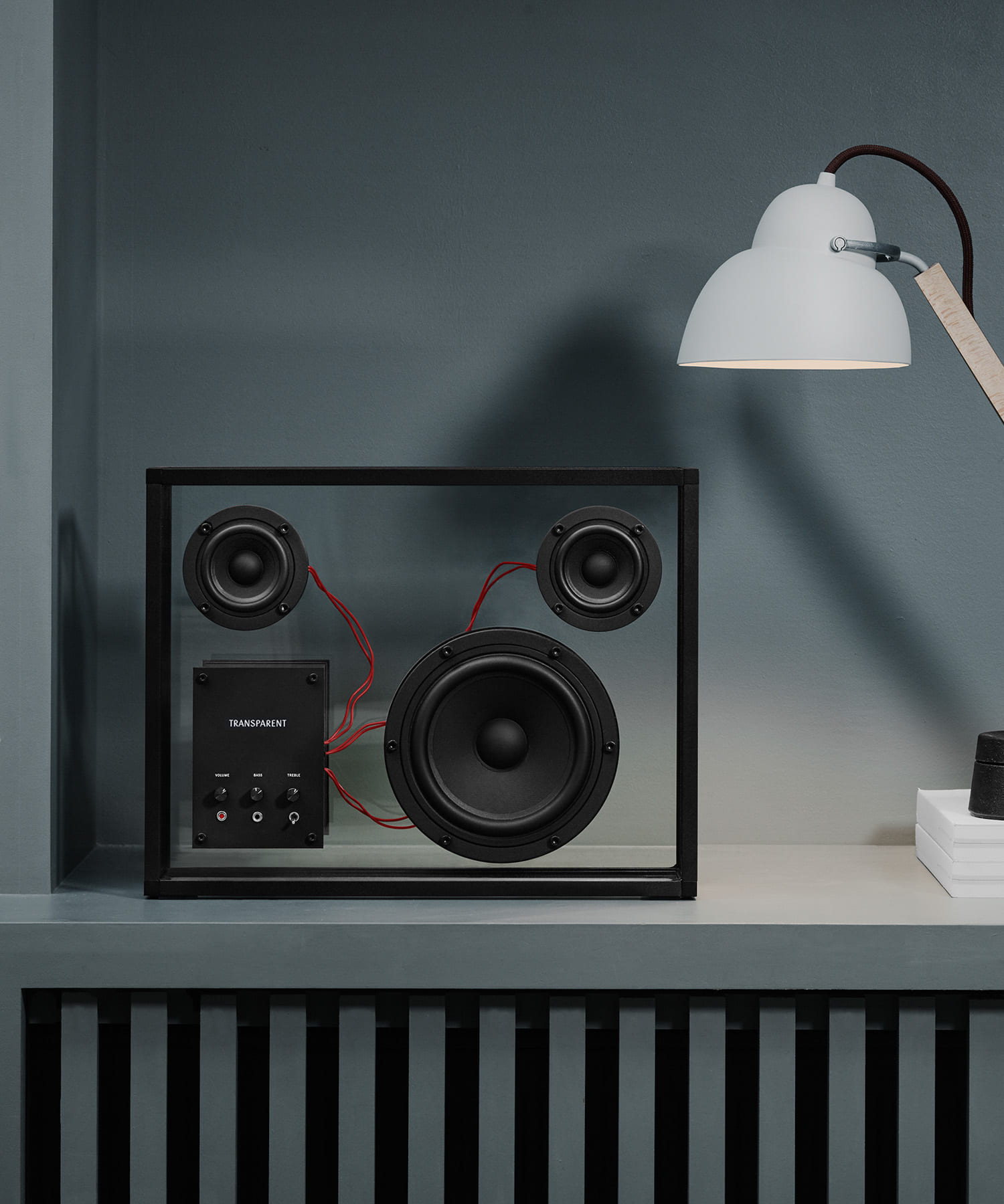 TRANSPARENT SOUND　TRANSPARENT SPEAKER BLK/RED FREE
