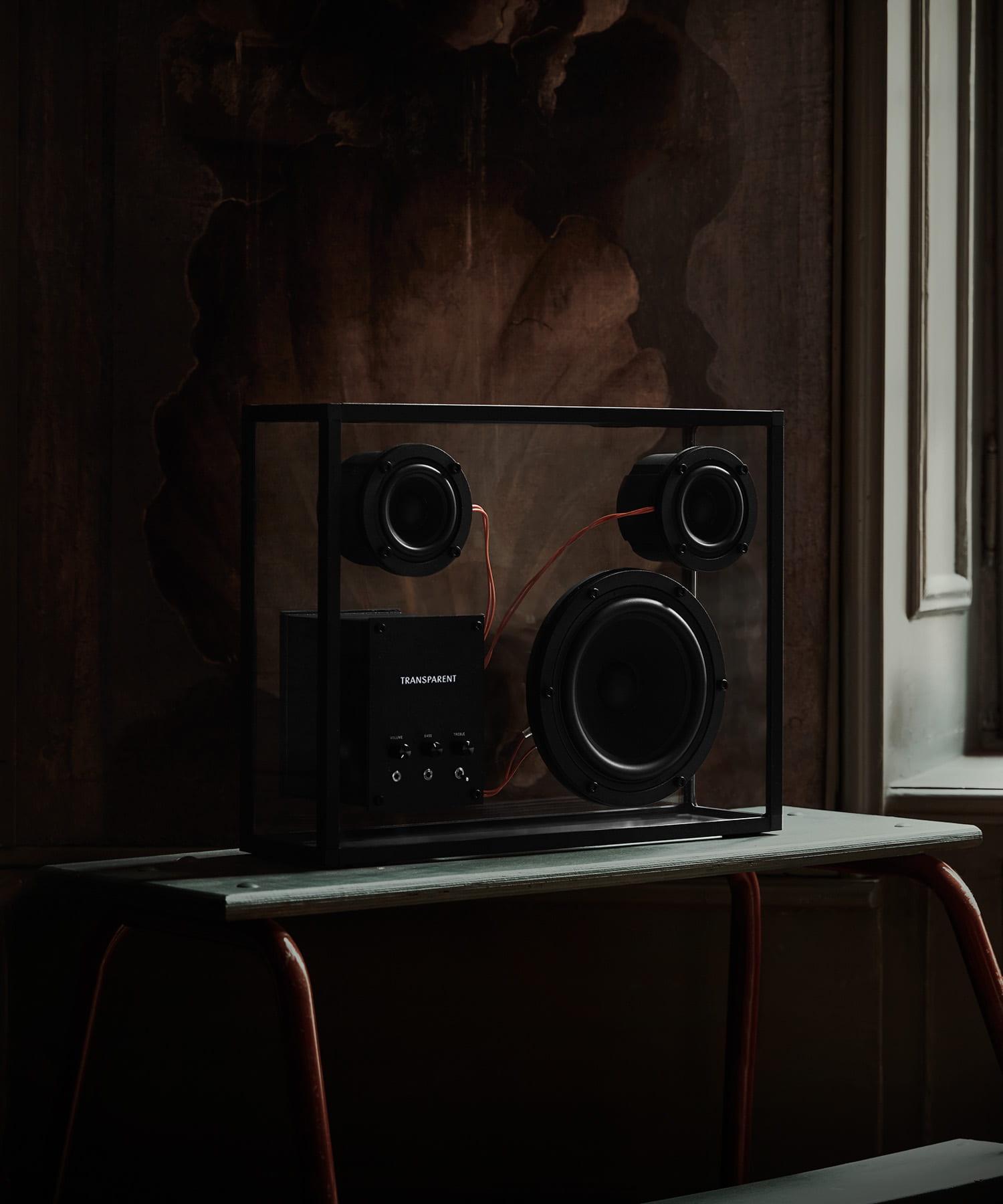 TRANSPARENT SOUND　TRANSPARENT SPEAKER BLK/RED FREE