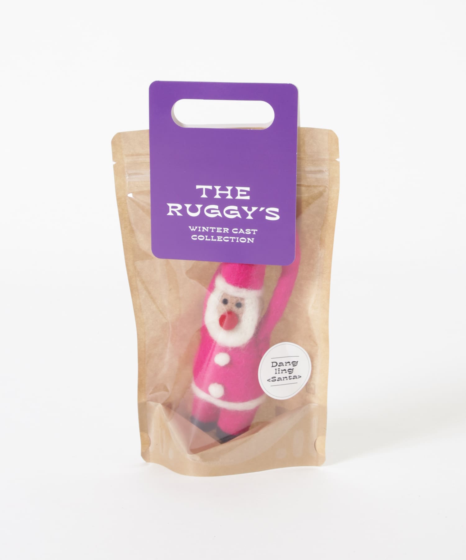 THE RUGGY’S　DANGLING (SANTA) PINK FREE