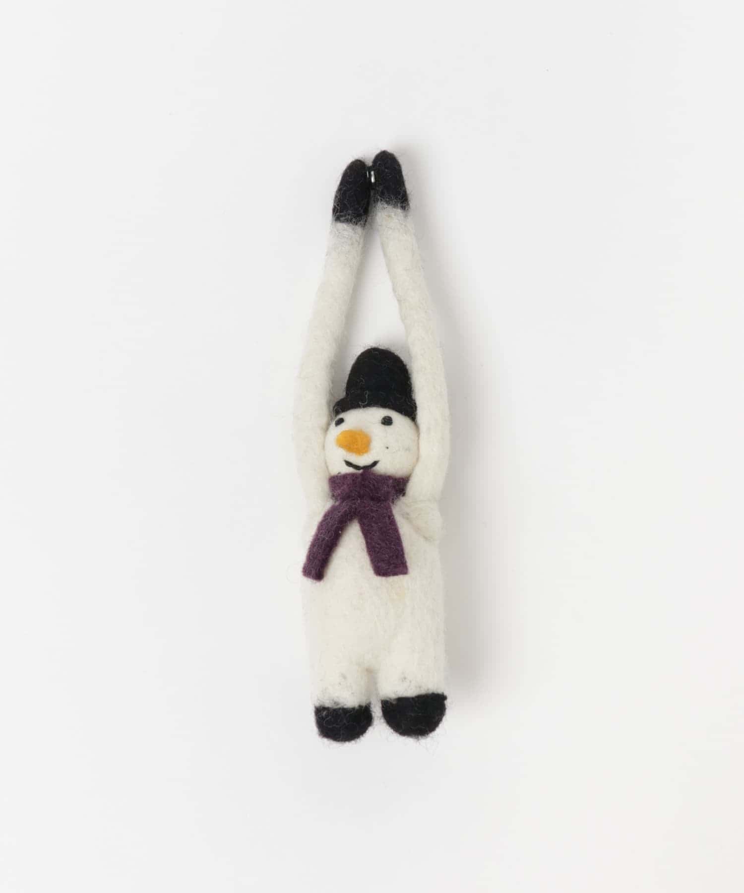 THE RUGGY’S　DANGLING (SNOWMAN) WHITE FREE