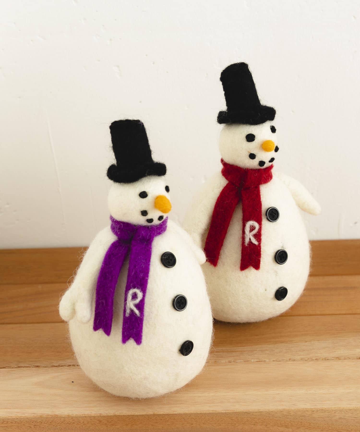 THE RUGGY’S　RUGGYS SNOWMAN(M) PURPLE FREE