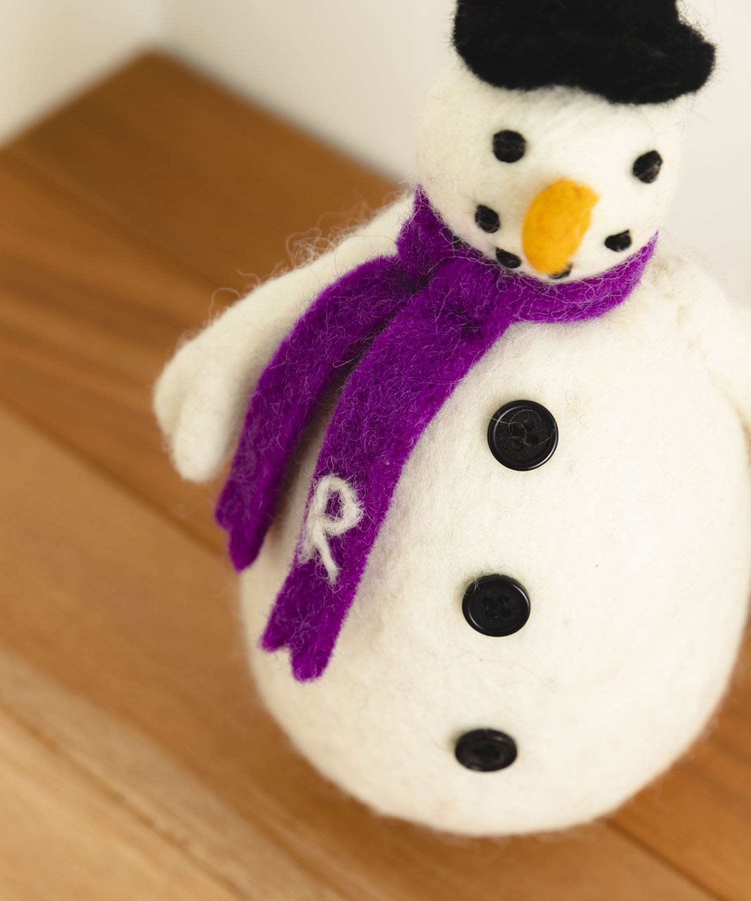 THE RUGGY’S　RUGGYS SNOWMAN(M) PURPLE FREE