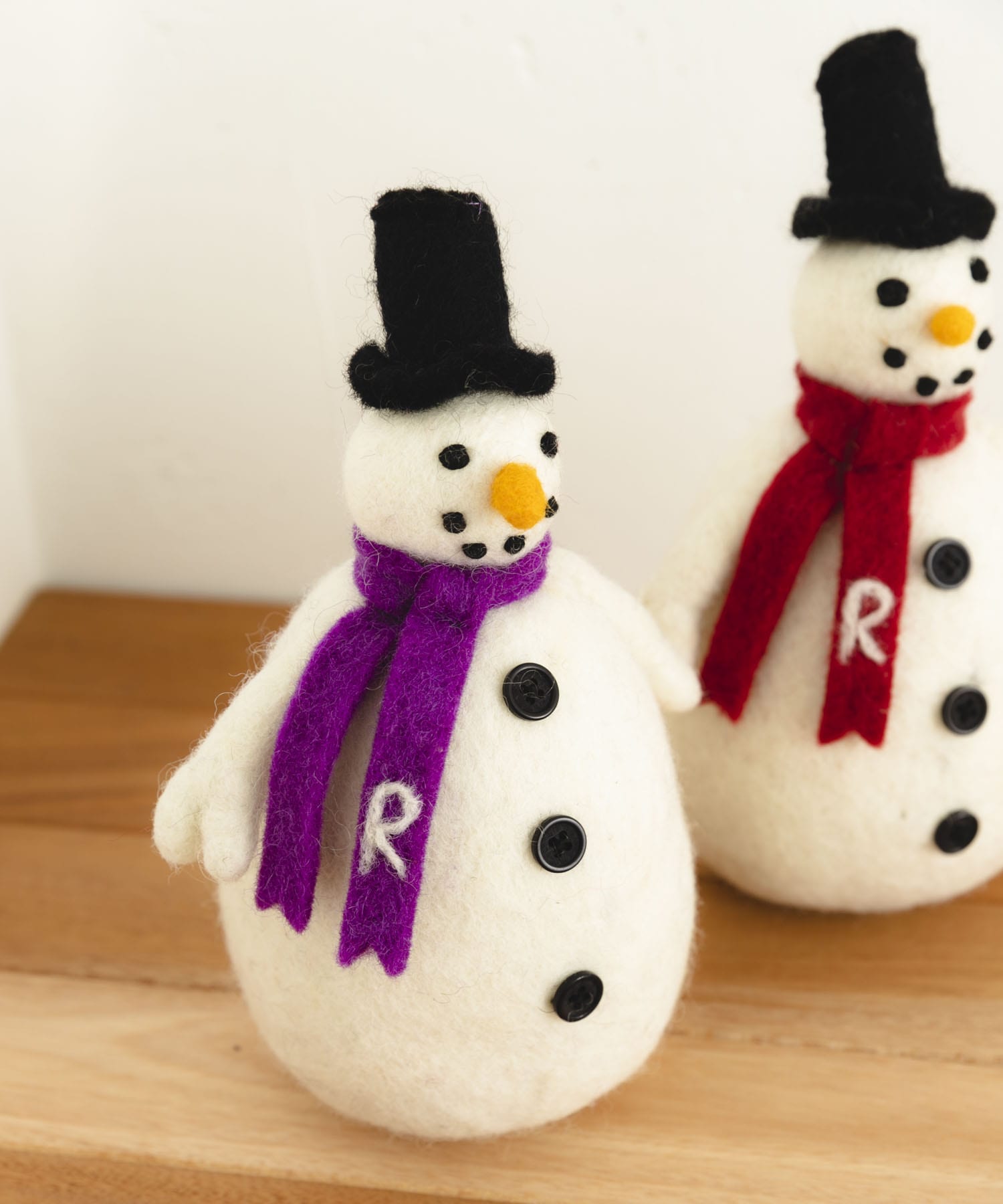 THE RUGGY’S　RUGGYS SNOWMAN(M) PURPLE FREE