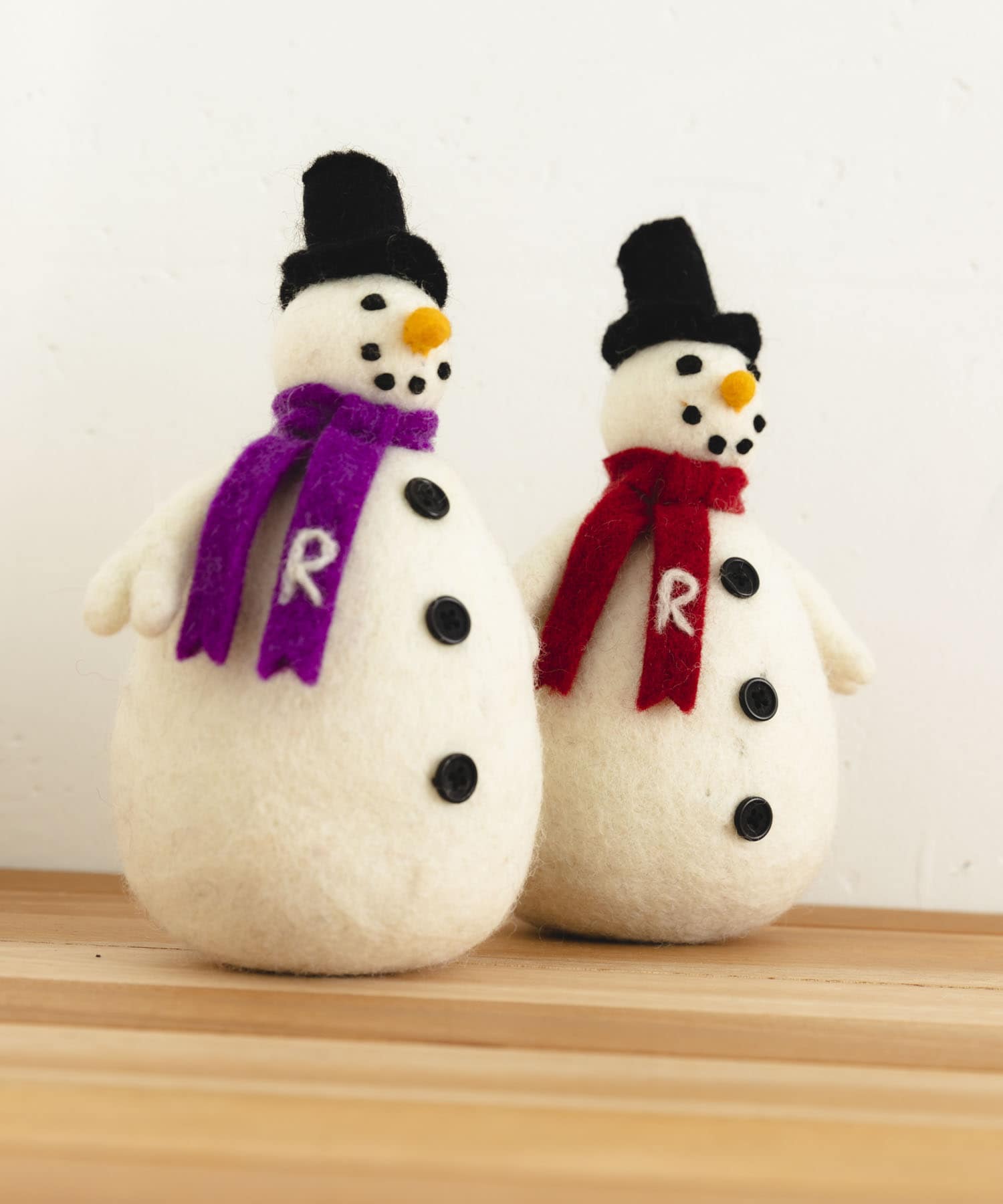 THE RUGGY’S　RUGGYS SNOWMAN(M) PURPLE FREE