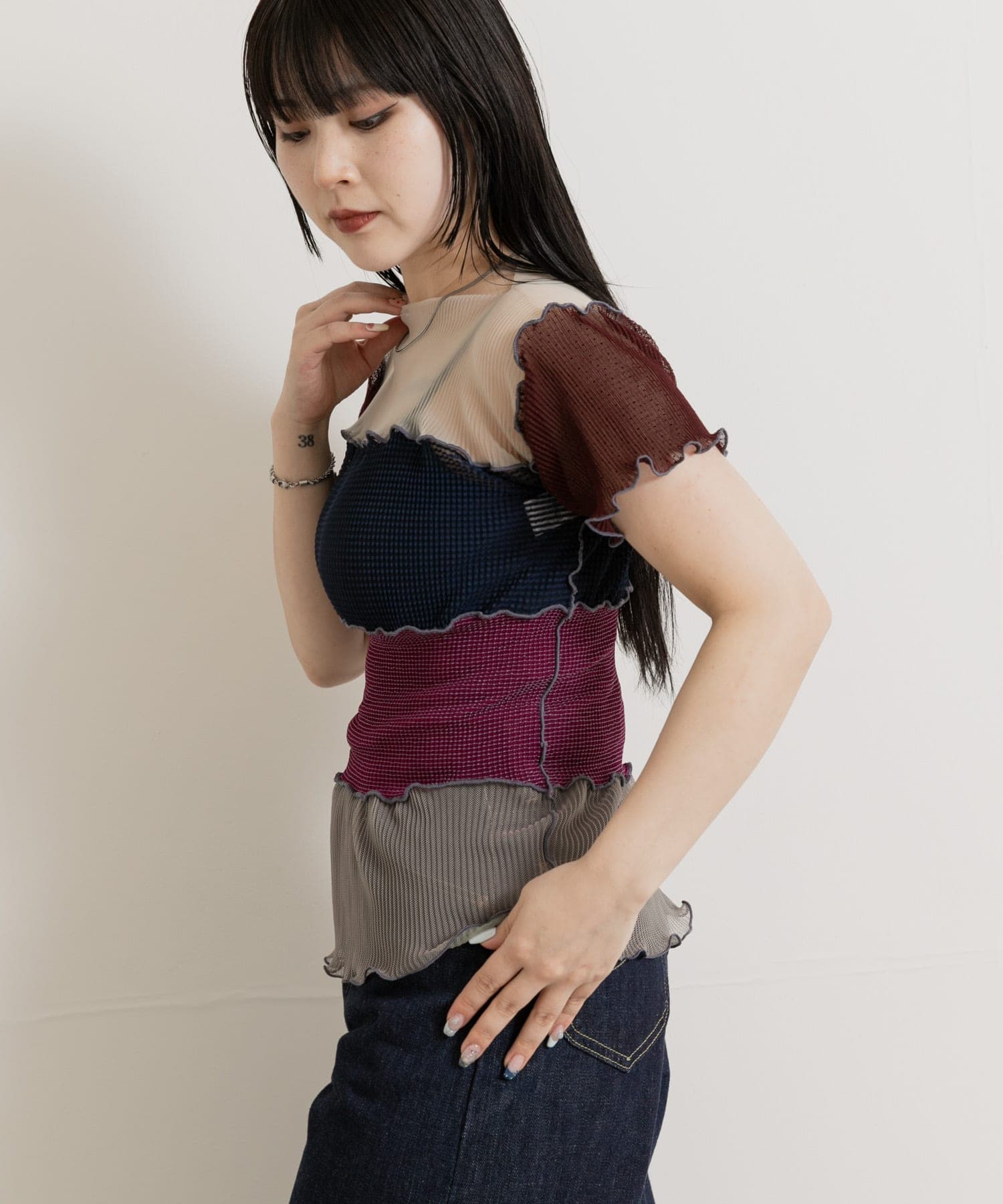 身長：156cm サイズ：2