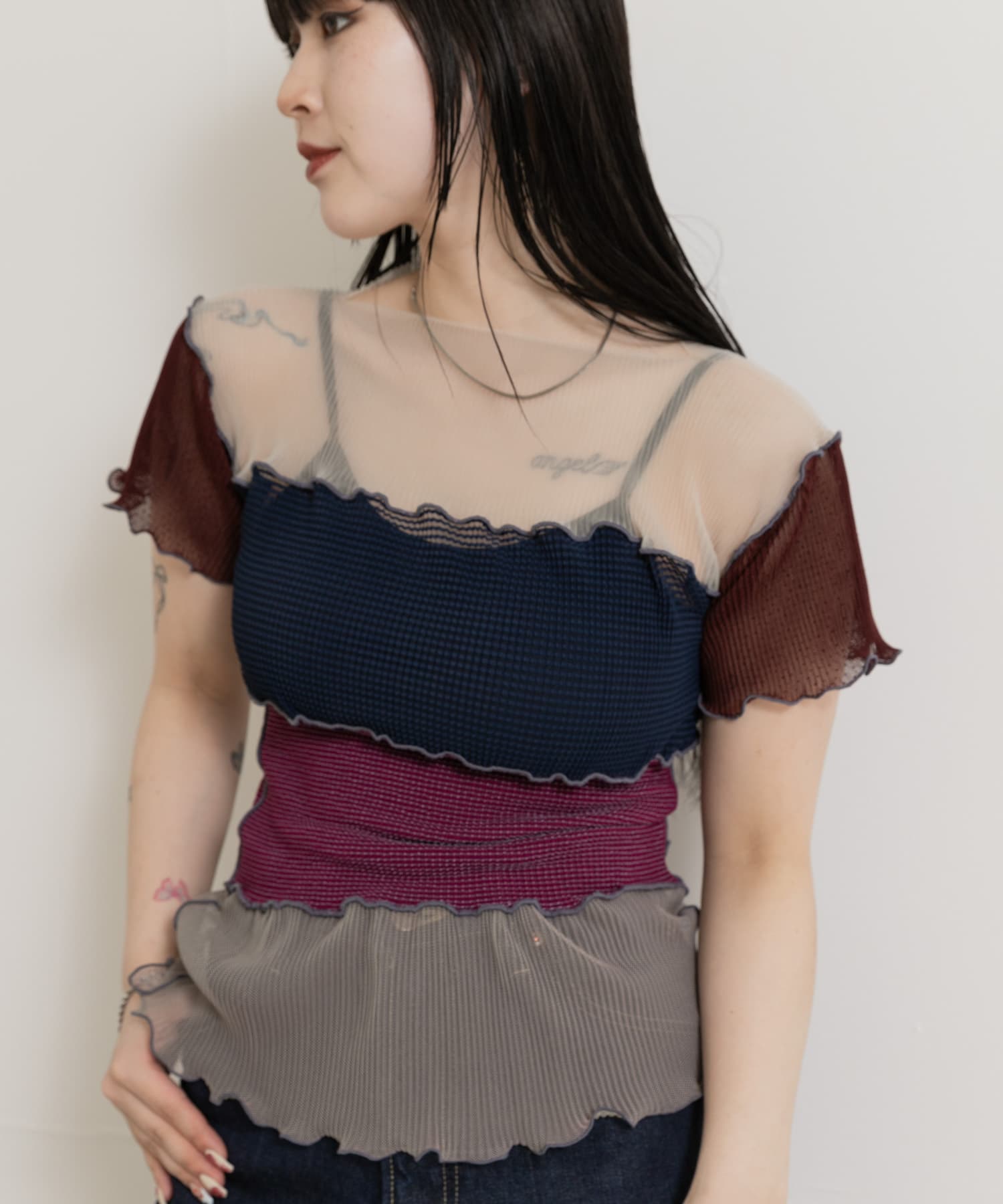 身長：156cm サイズ：2