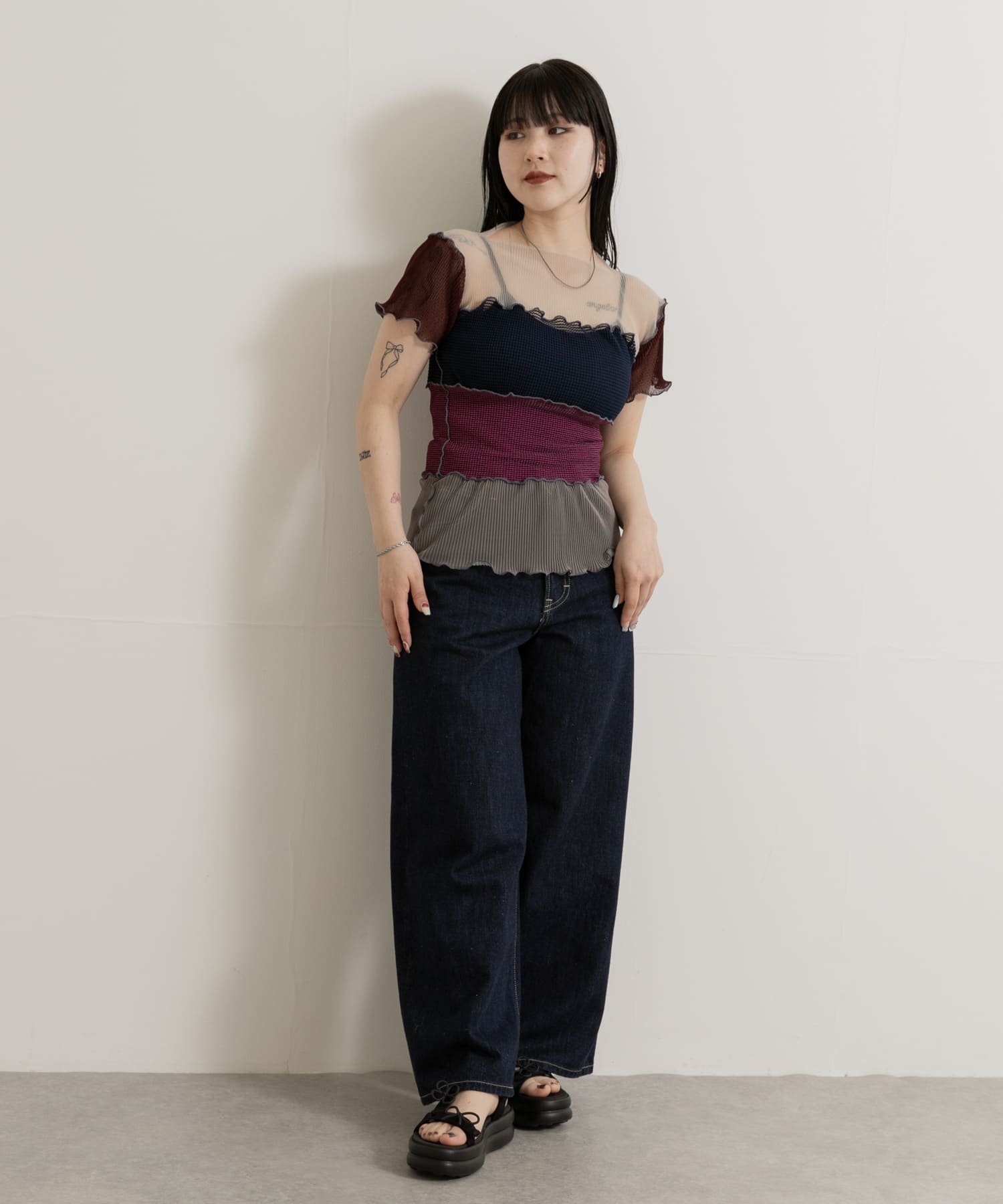 身長：156cm サイズ：2