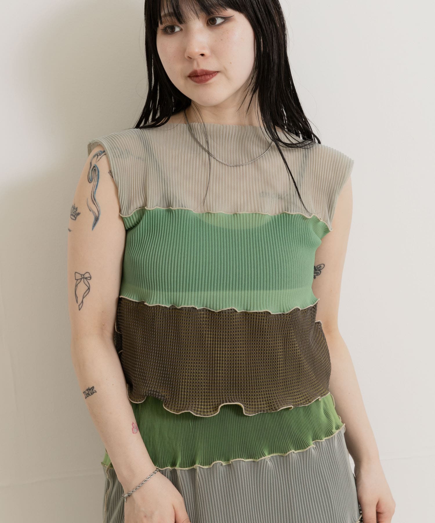 身長：156cm サイズ：2