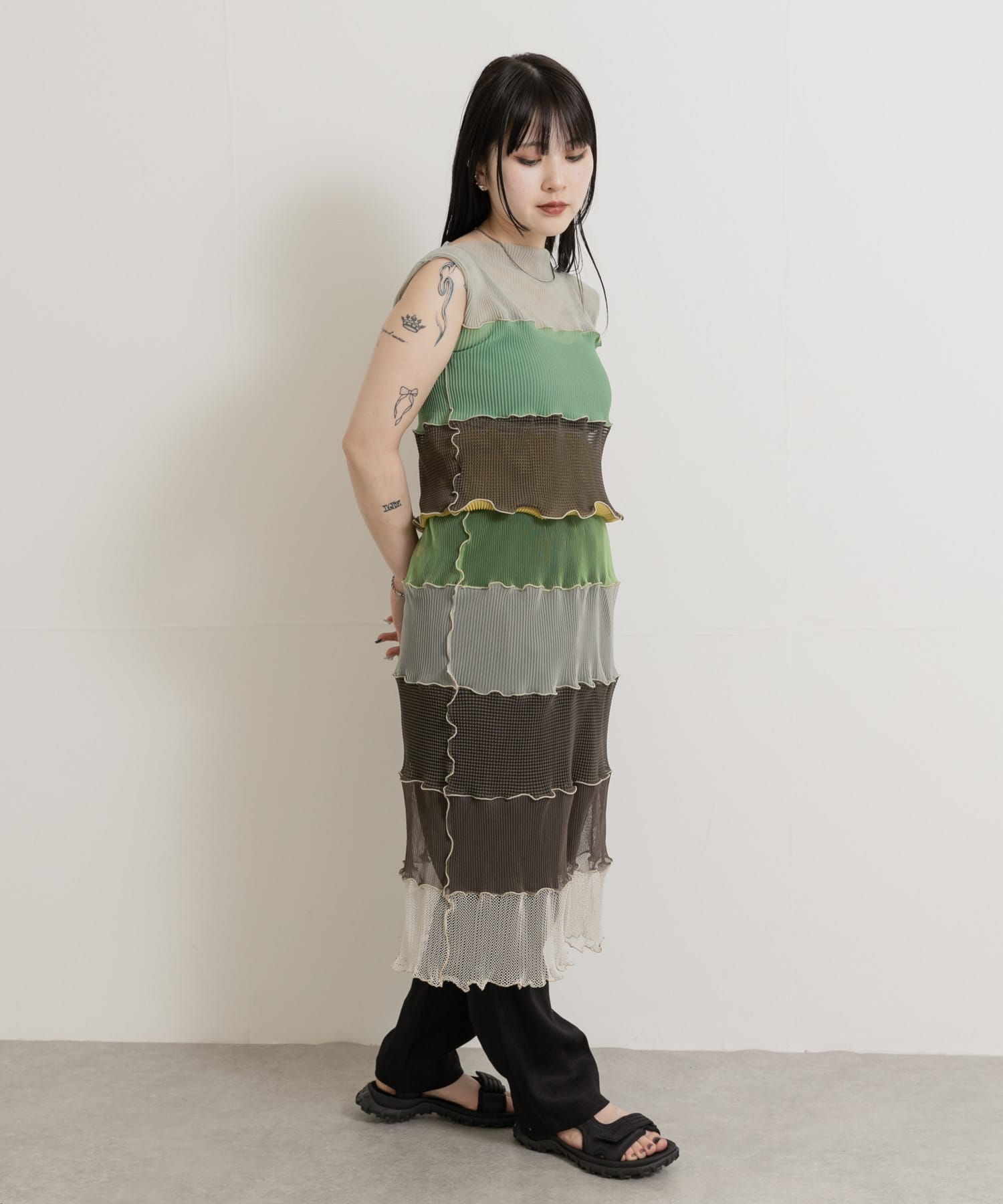 身長：156cm サイズ：2