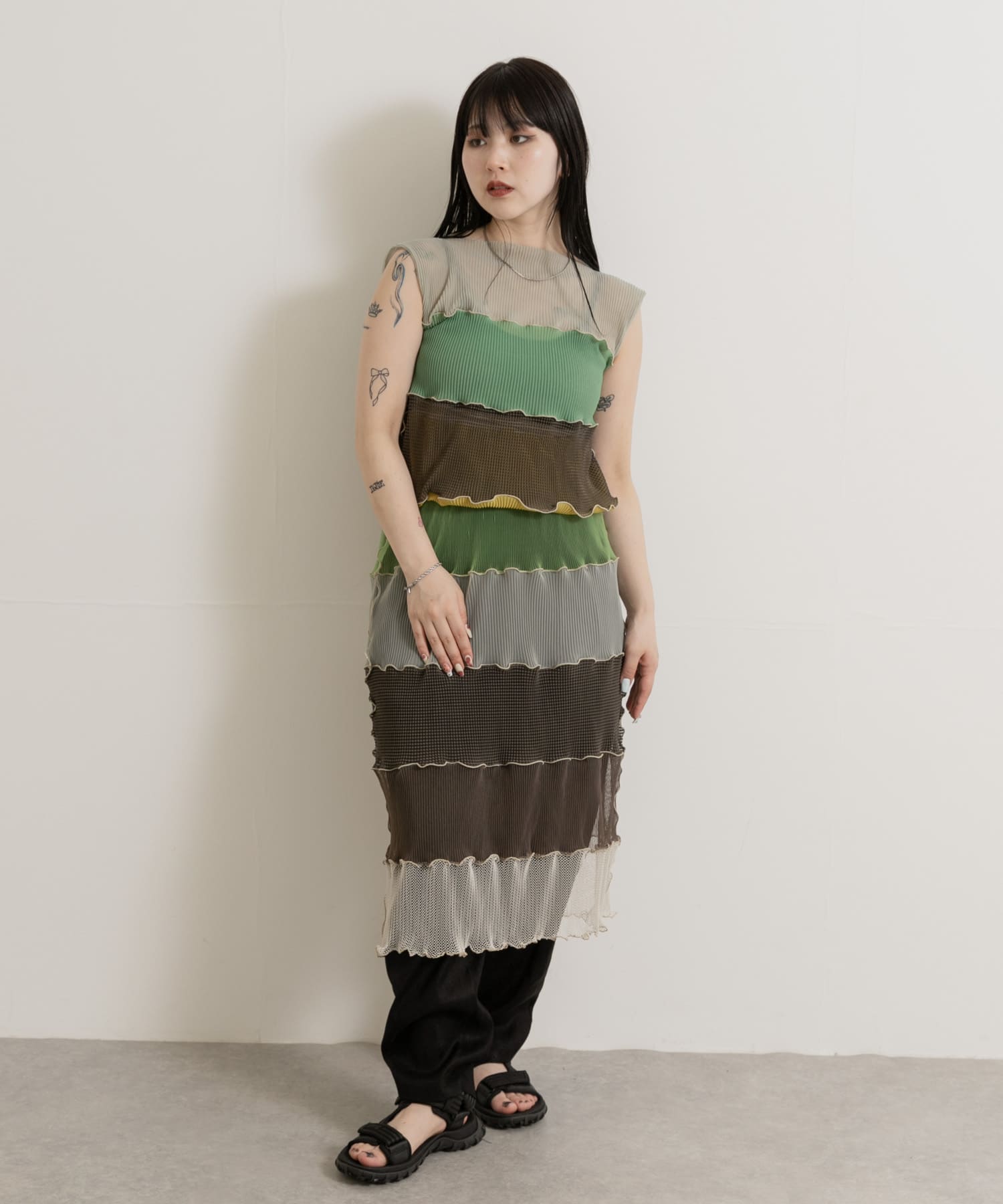 身長：156cm サイズ：2