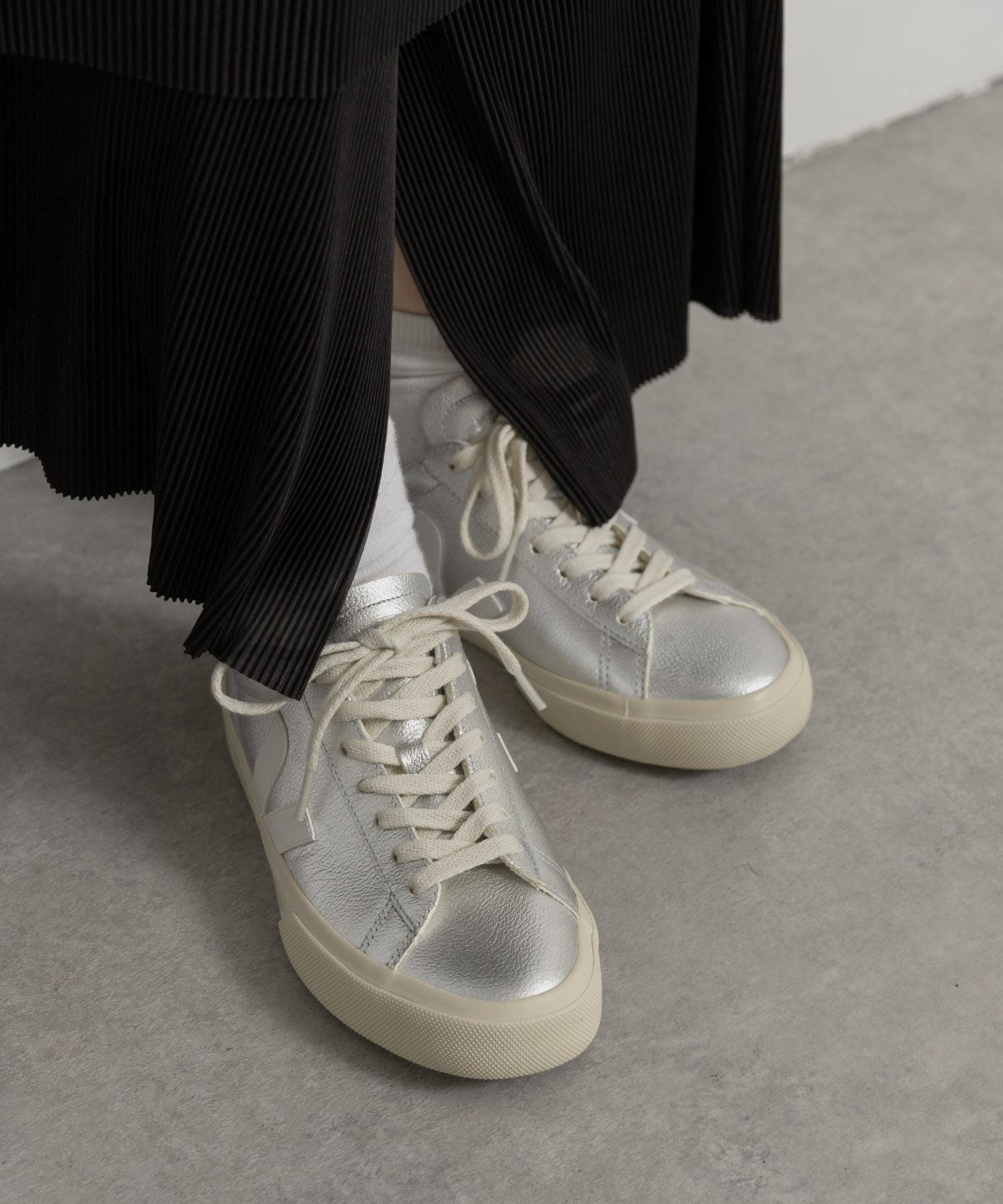 veja　CAMPO-silver white-WOMEN