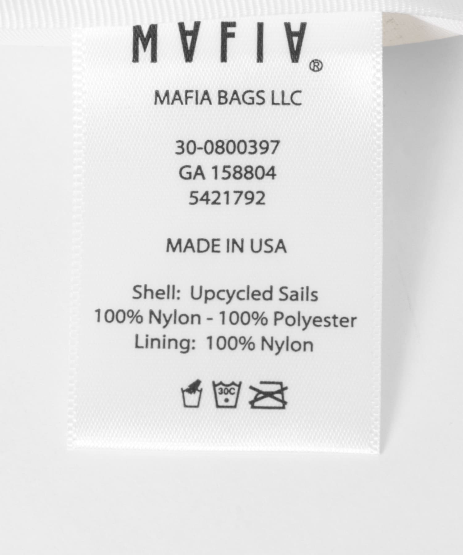 Western Hydrodynamic Research　SAIL POUCH WHITE one