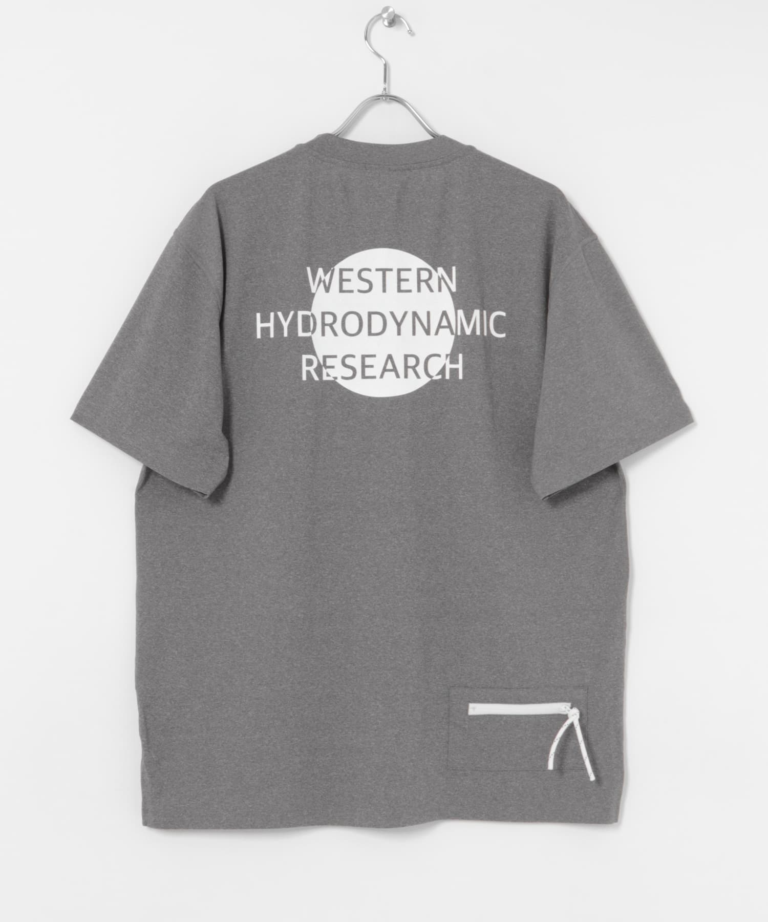 Western Hydrodynamic Research　RASHGUARD S/S GRAY L