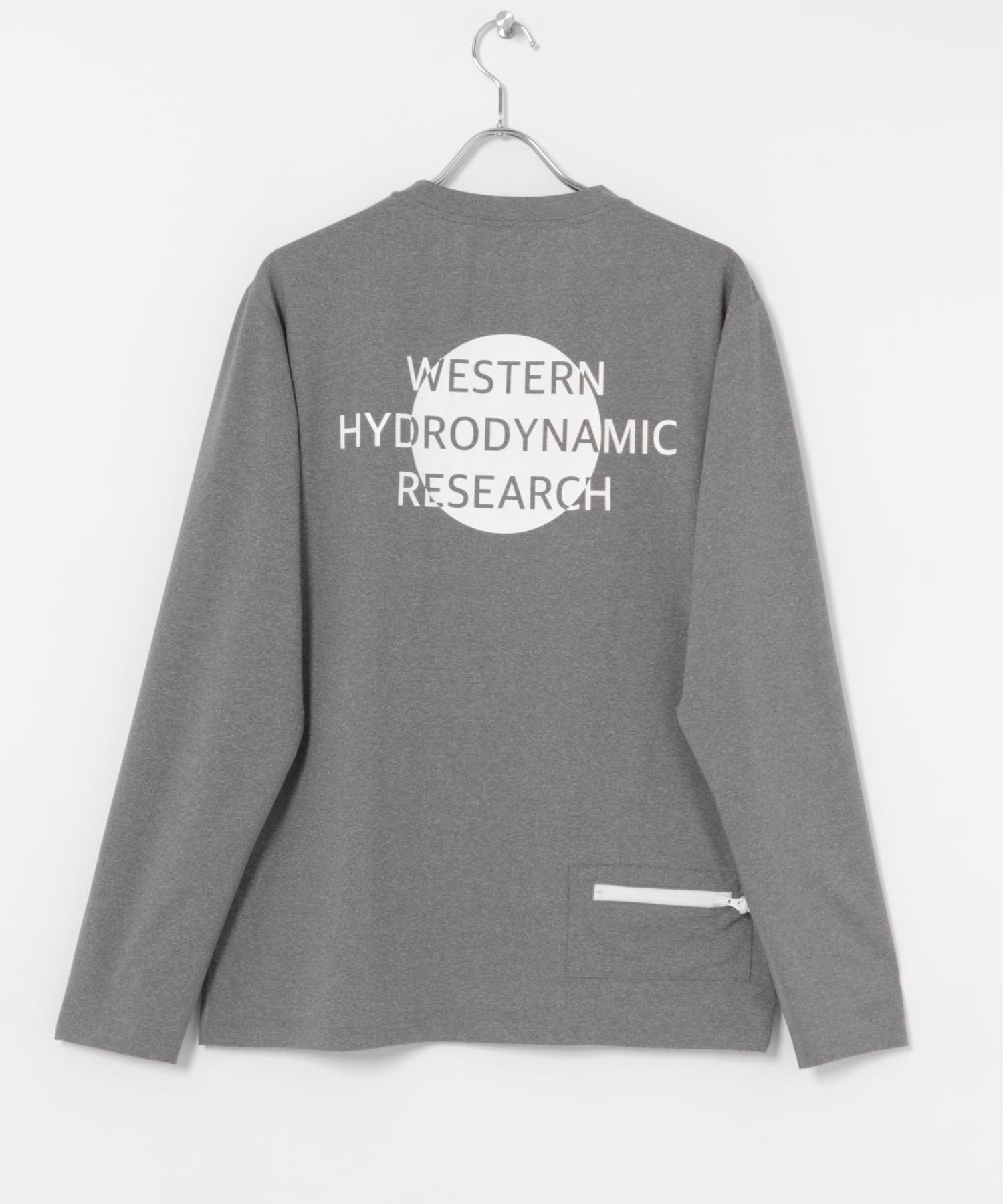 Western Hydrodynamic Research　RASH GUARD L/S GRAY L