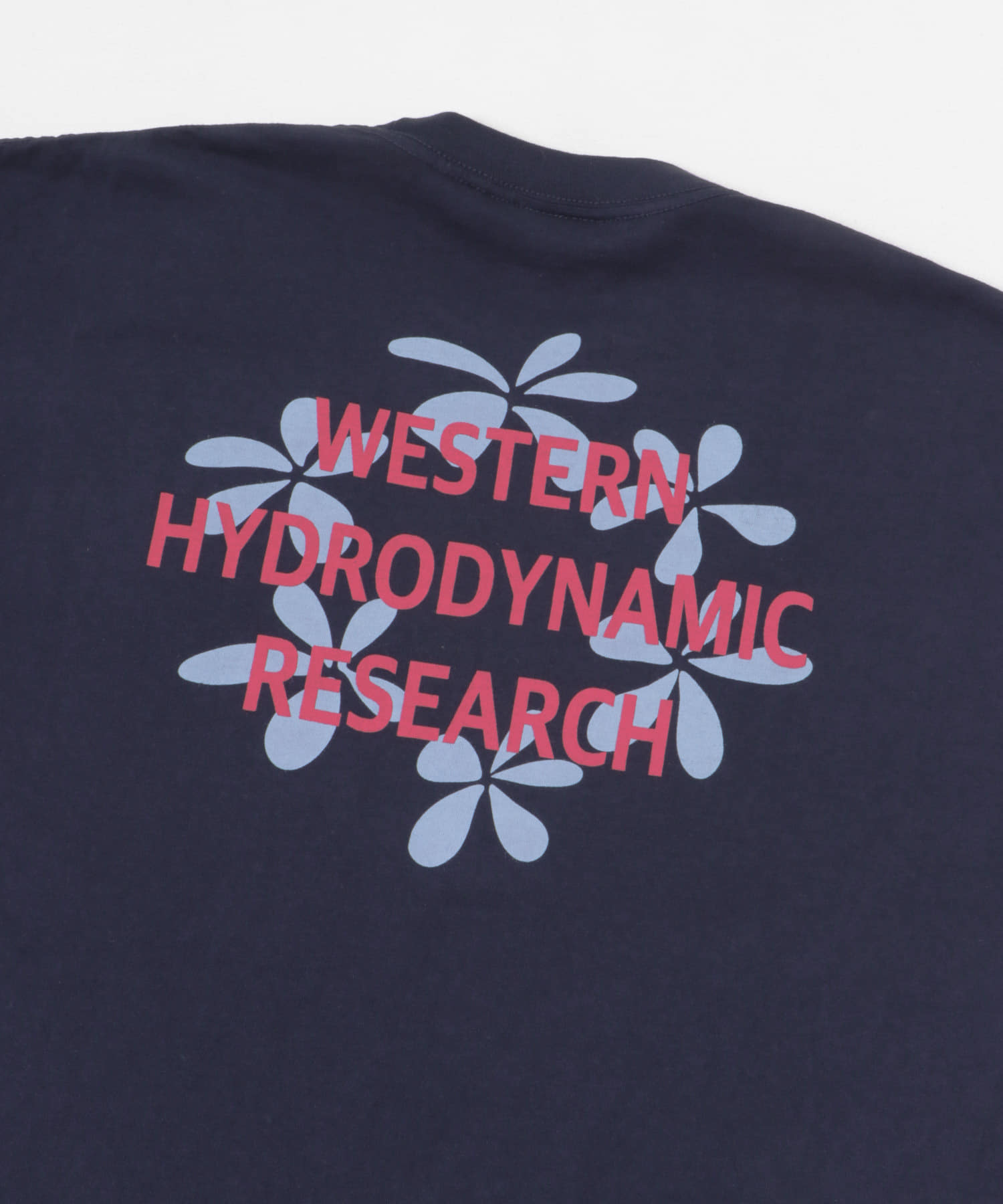 Western Hydrodynamic Research　PLUMERIA TEE S/S NAVY L