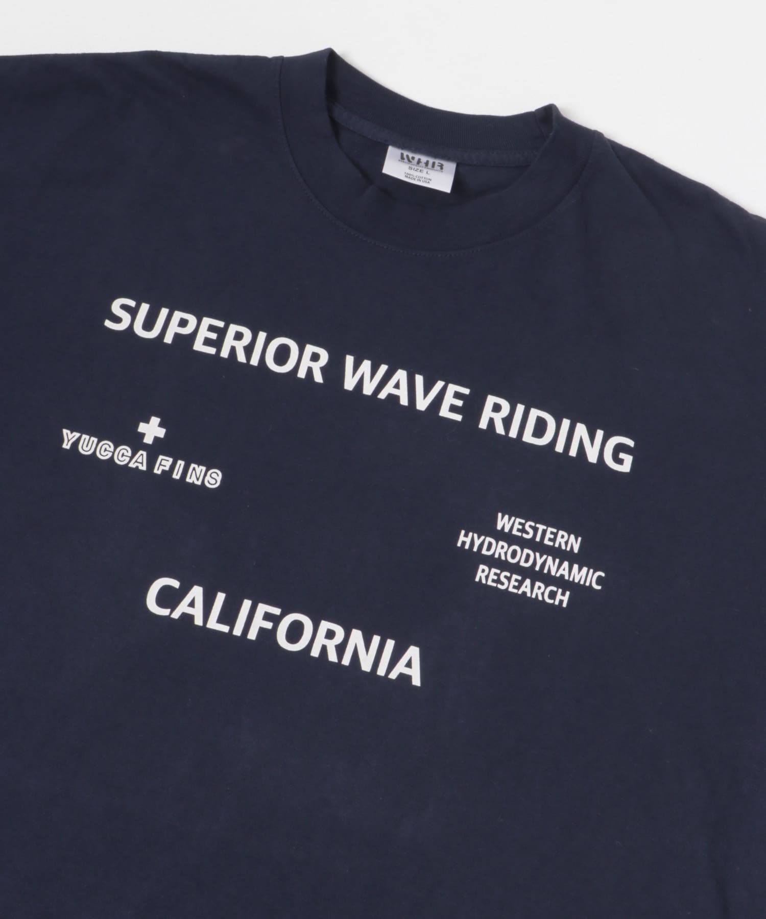 Western Hydrodynamic Research　YUCCA TEE S/S NAVY L