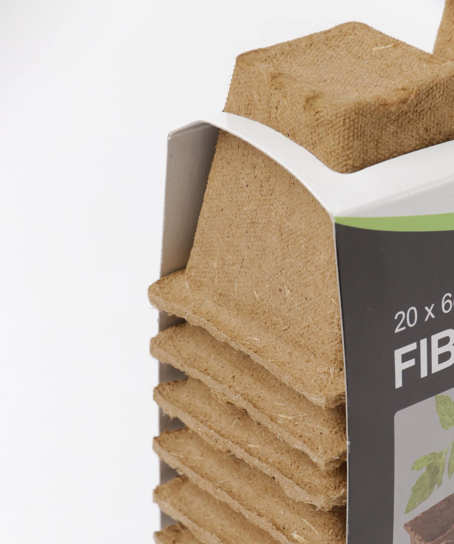 Wexthuset　WX-Fibre Pot Square20pack 438BRN one