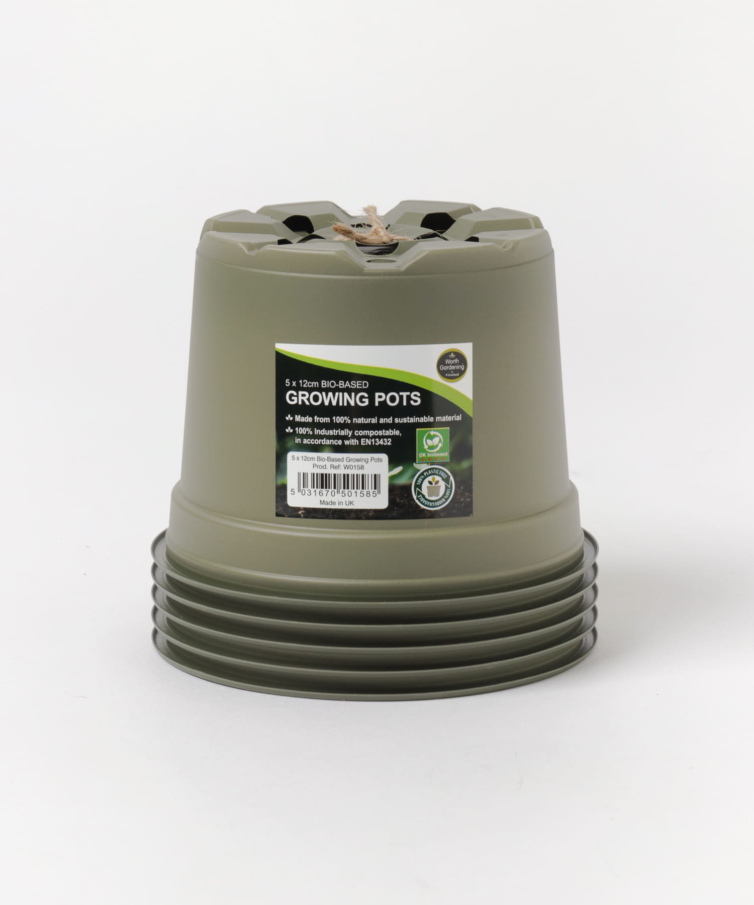 Wexthuset　WX-BioBasedGrowingPot5set