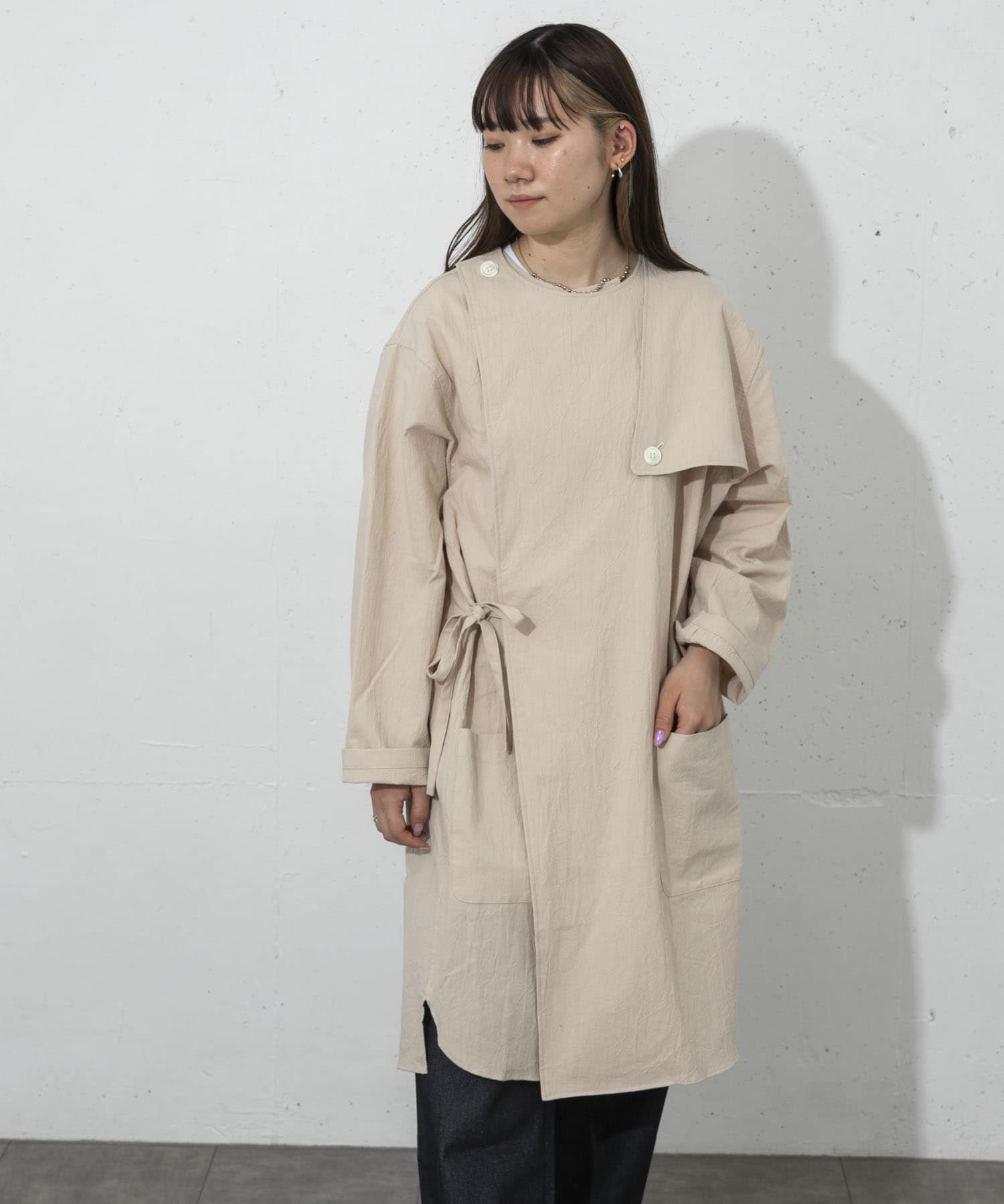 身長：155cm サイズ：One