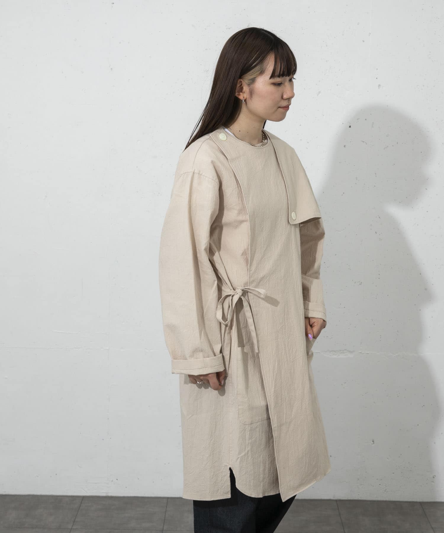 身長：155cm サイズ：One