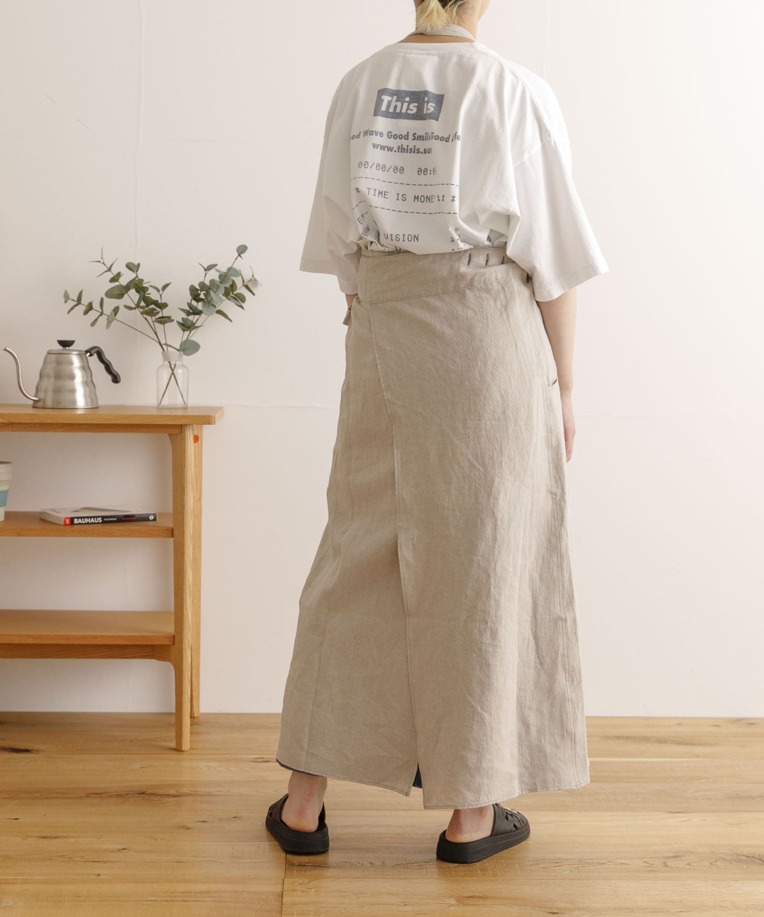 身長：163cm サイズ：One