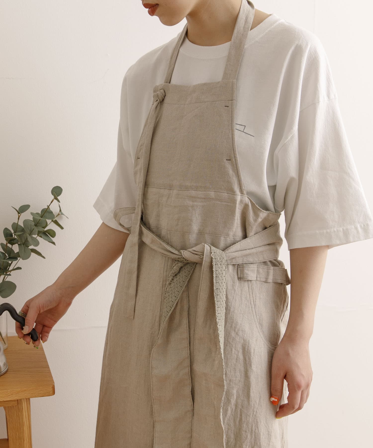身長：163cm サイズ：One