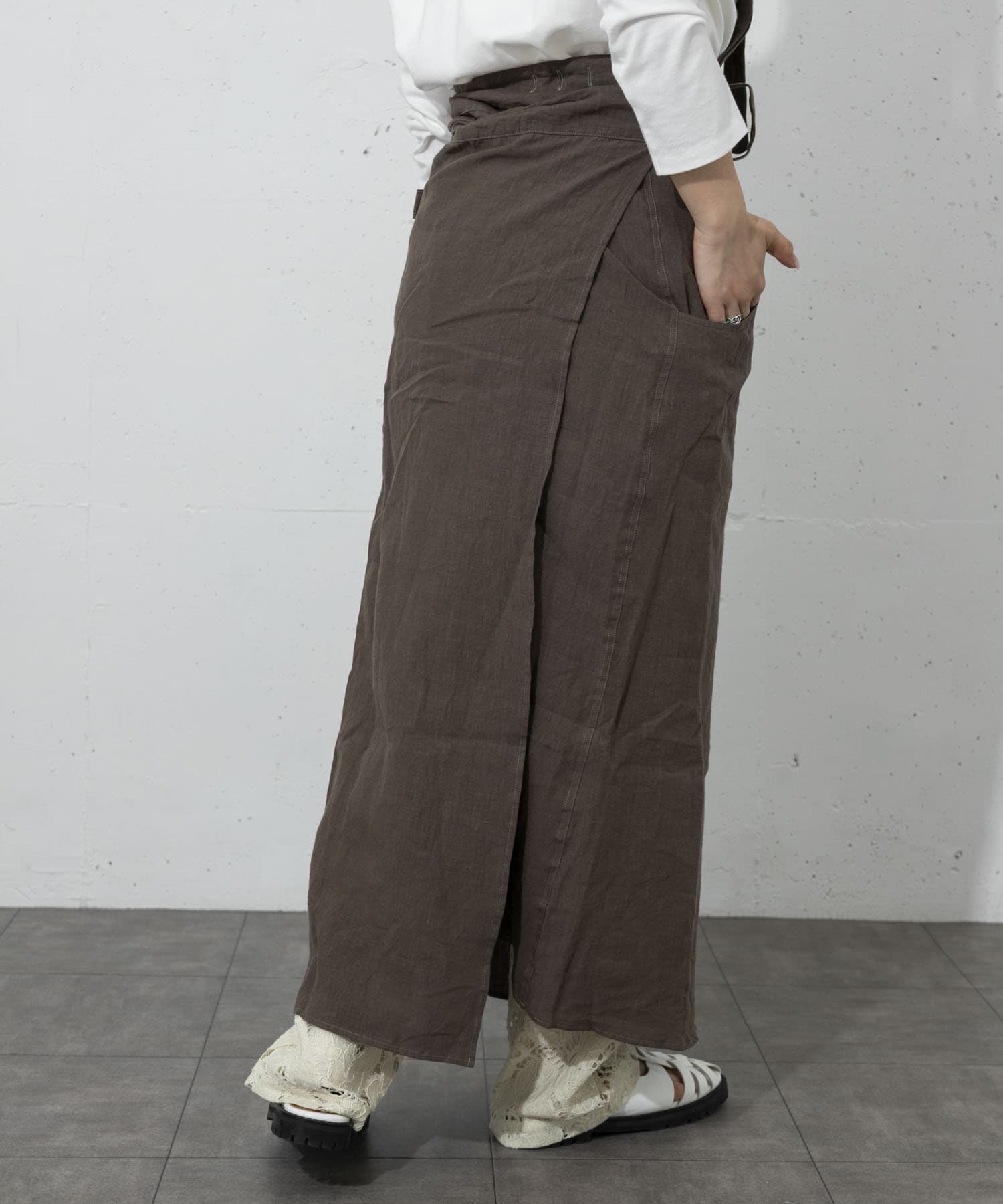 身長：155cm サイズ：One