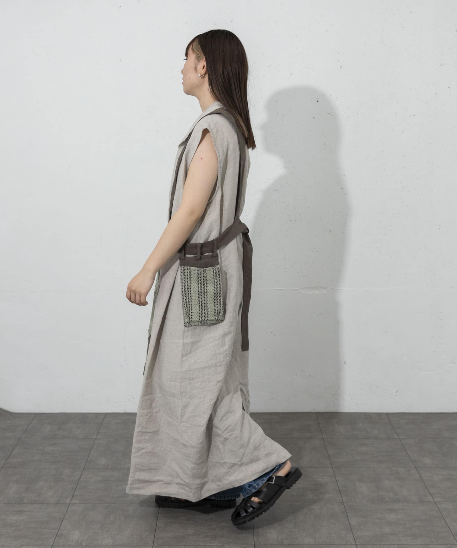 身長：155cm サイズ：One