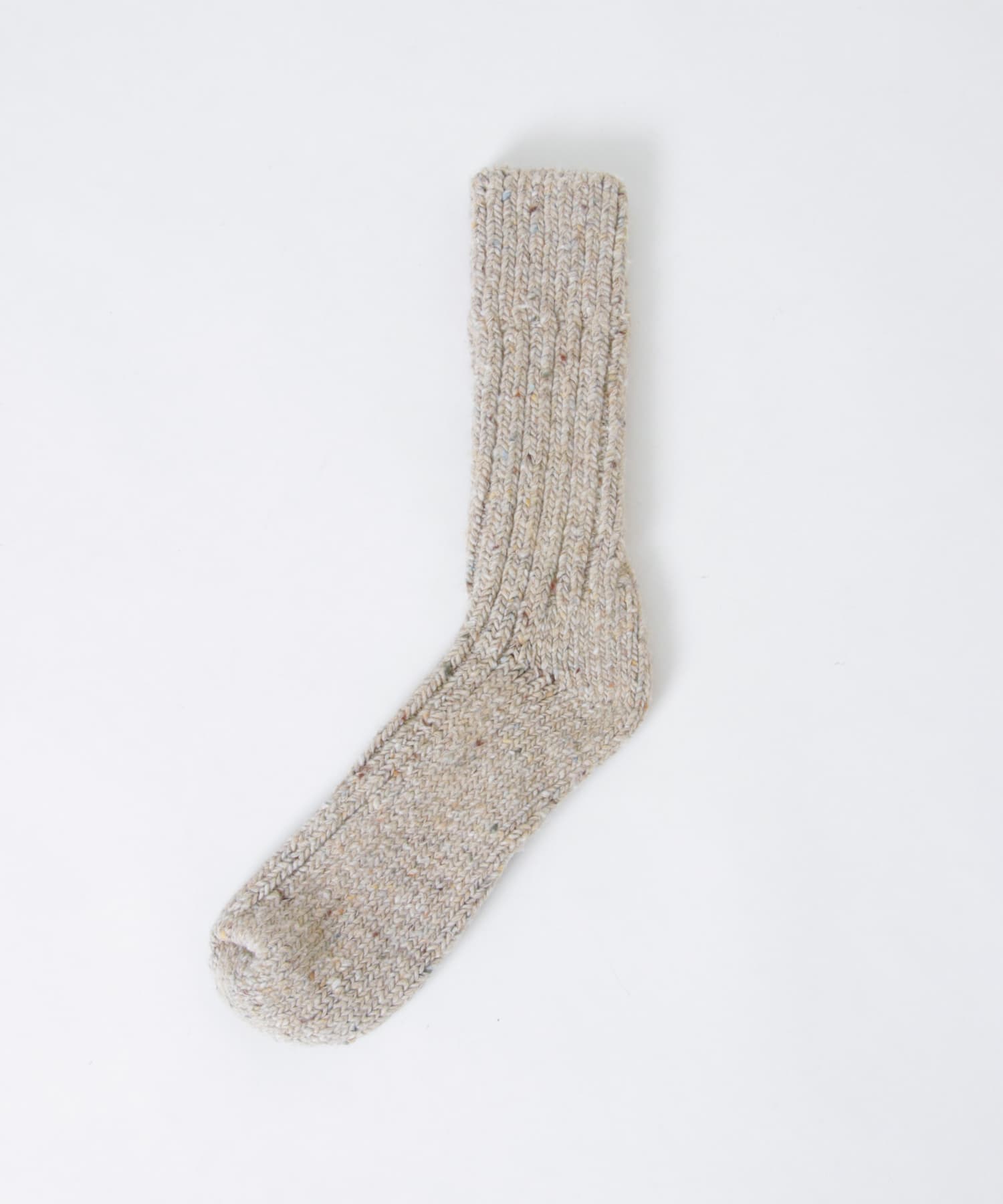 YAHAE　Recycled Wool Socks 12.BEG S