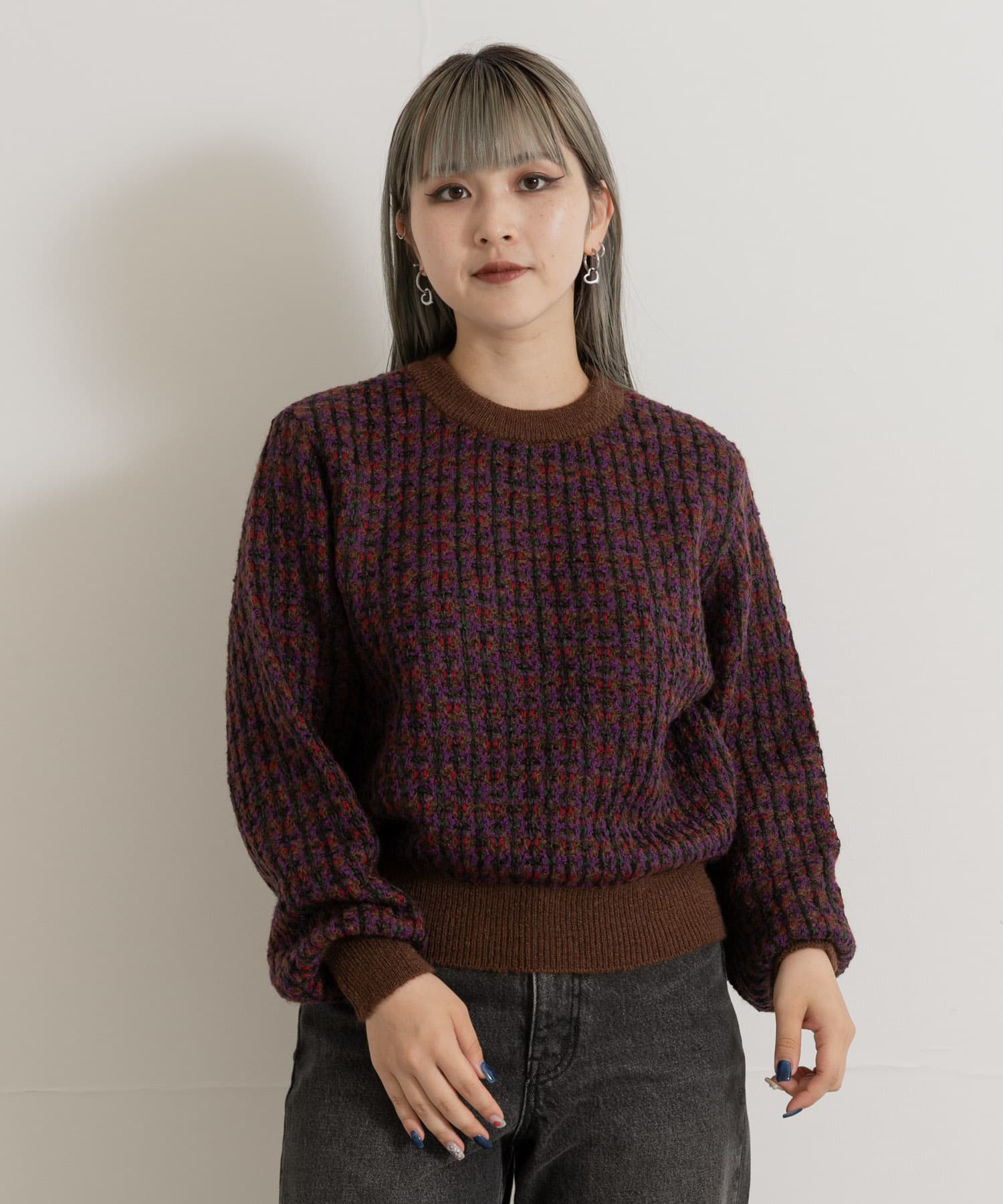 身長：156cm サイズ：FREE