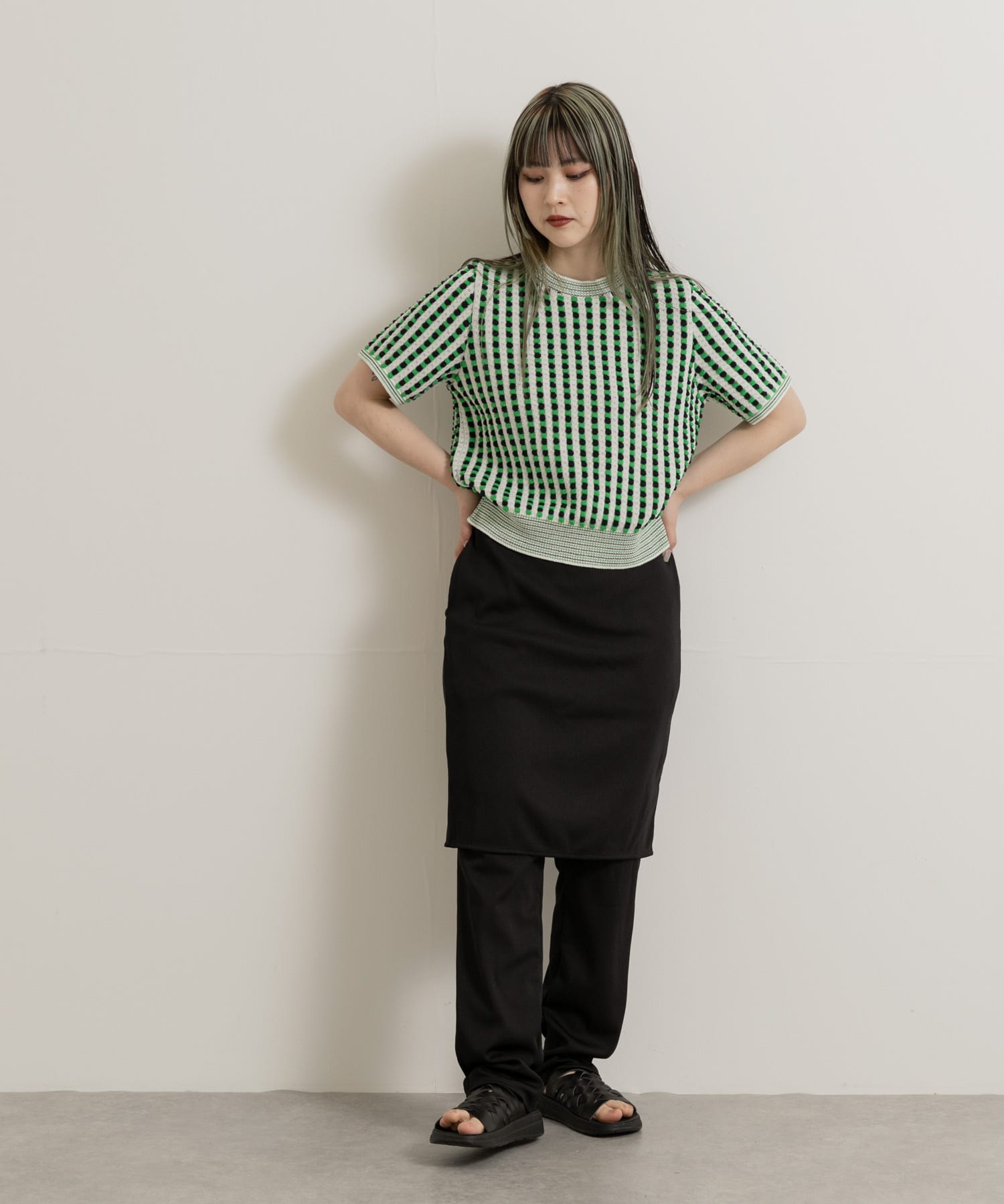 身長：156cm サイズ：FREE