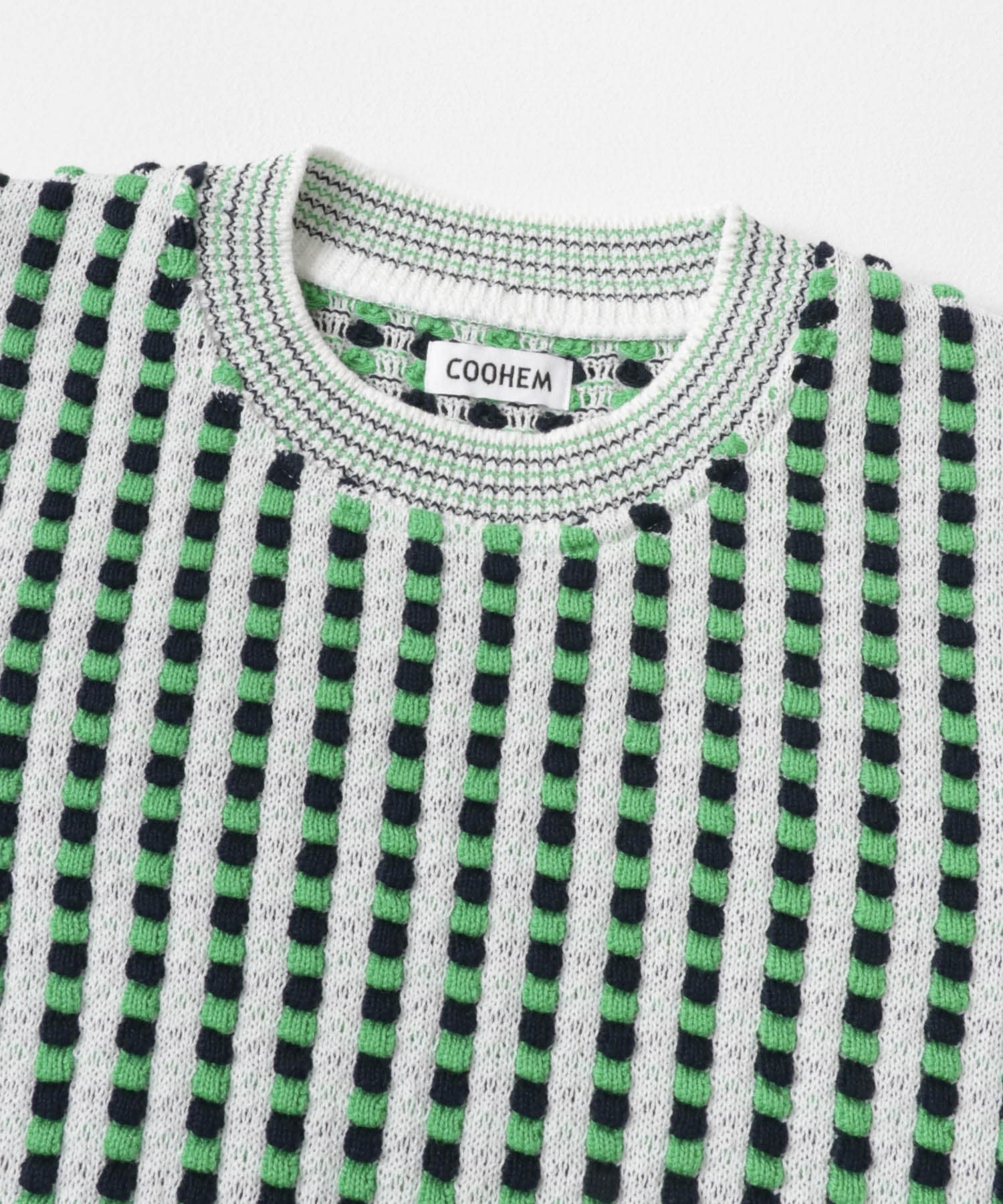 米富繊維　RETROWAVE KNIT PULLOVER 10WHITE FREE