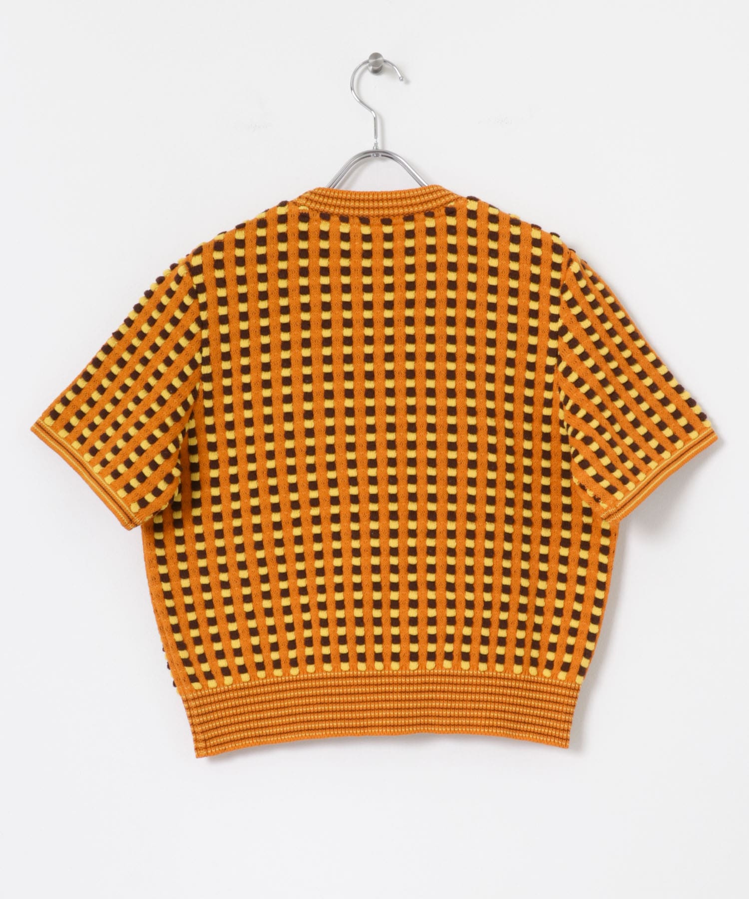 米富繊維　RETROWAVE KNIT PULLOVER 24ORANGE FREE