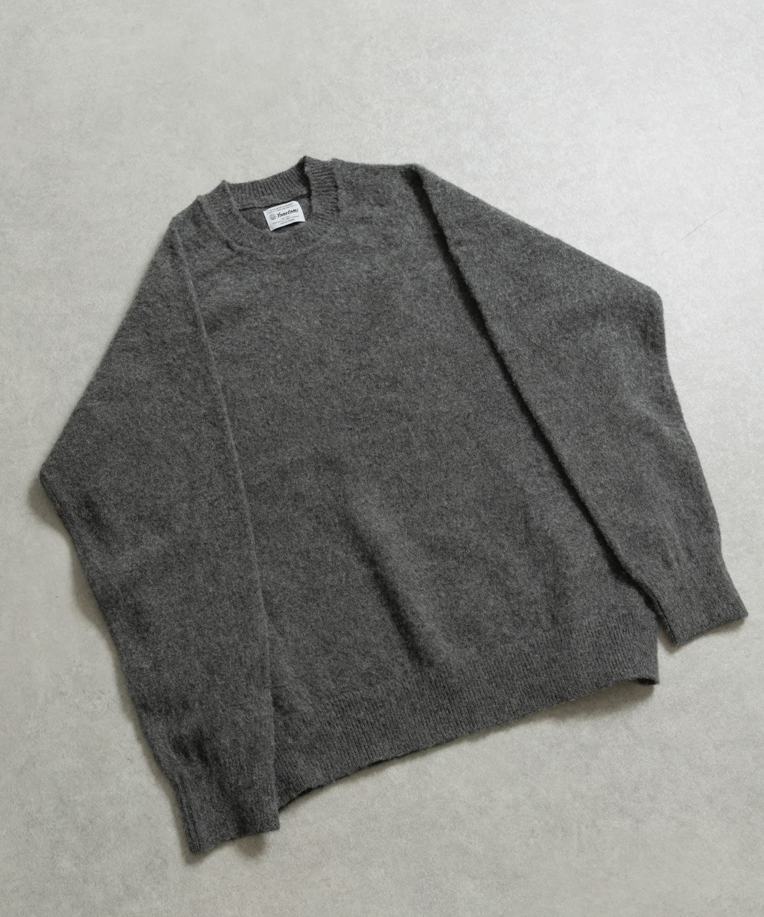 米富繊維　CIRCLE KNIT PULLOVER 12GRAY 2
