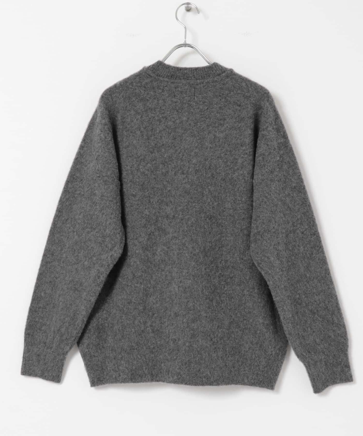 米富繊維　CIRCLE KNIT PULLOVER 12GRAY 2